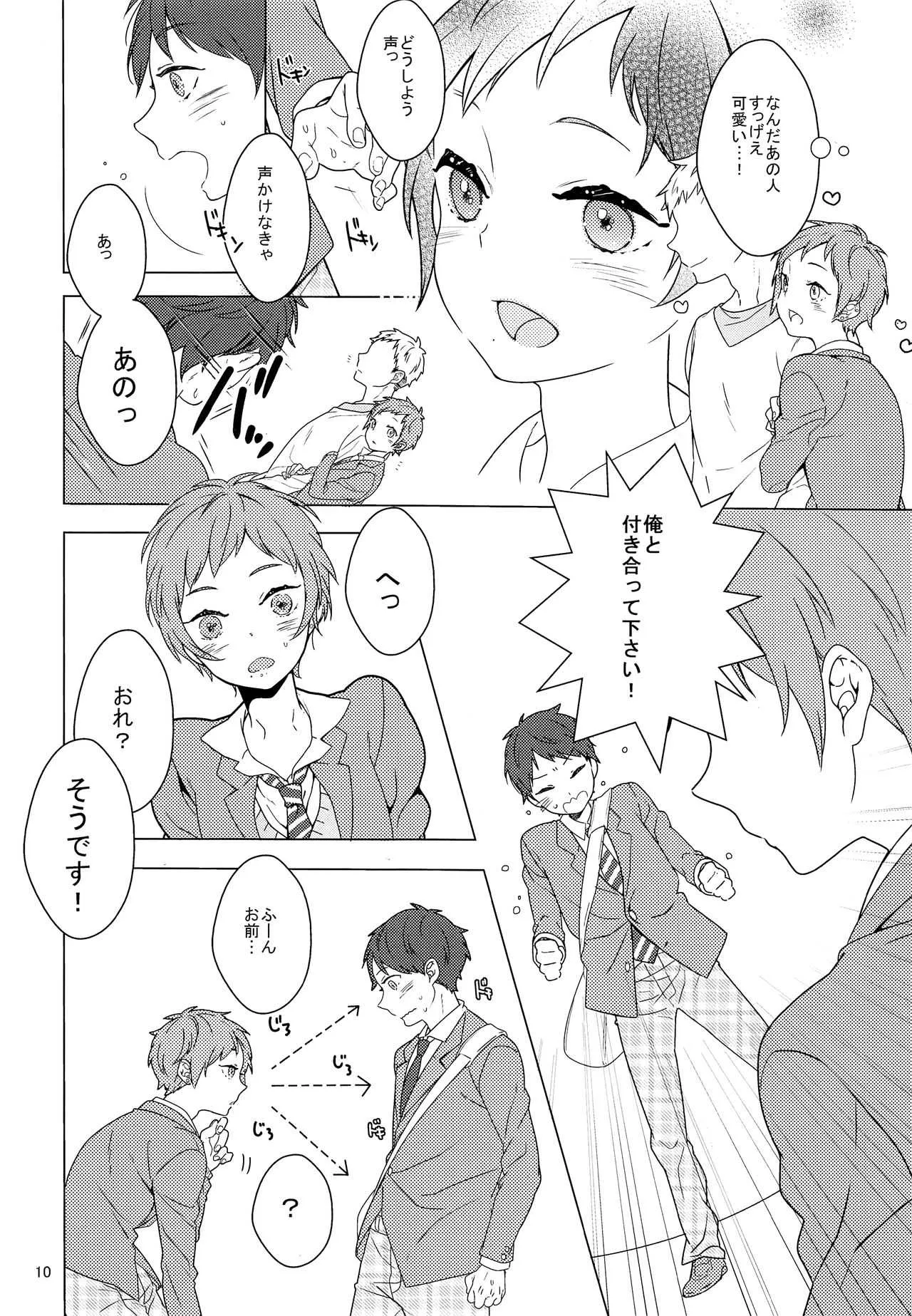 (C85) [99mg (九重リココ)] いんらんせんぱいとさんらんプレイ_9