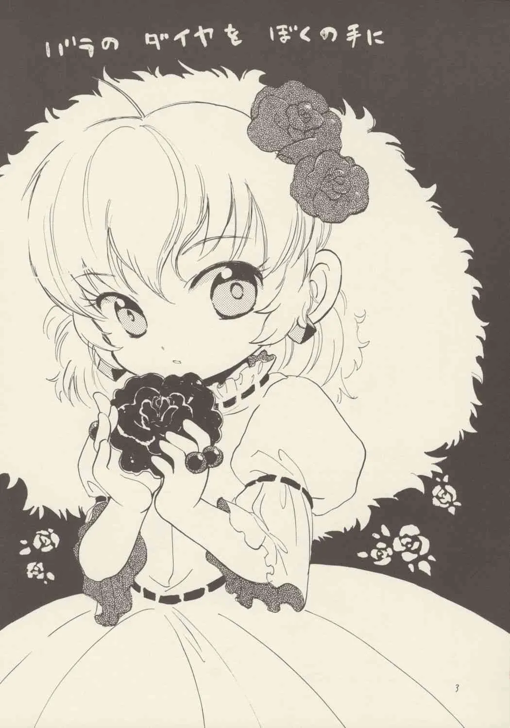 (C69) [にゃんにゃんにゃん! (小川ひだり, くさの)] 薔薇のダイヤを僕の手に (ふしぎ星の☆ふたご姫)_2
