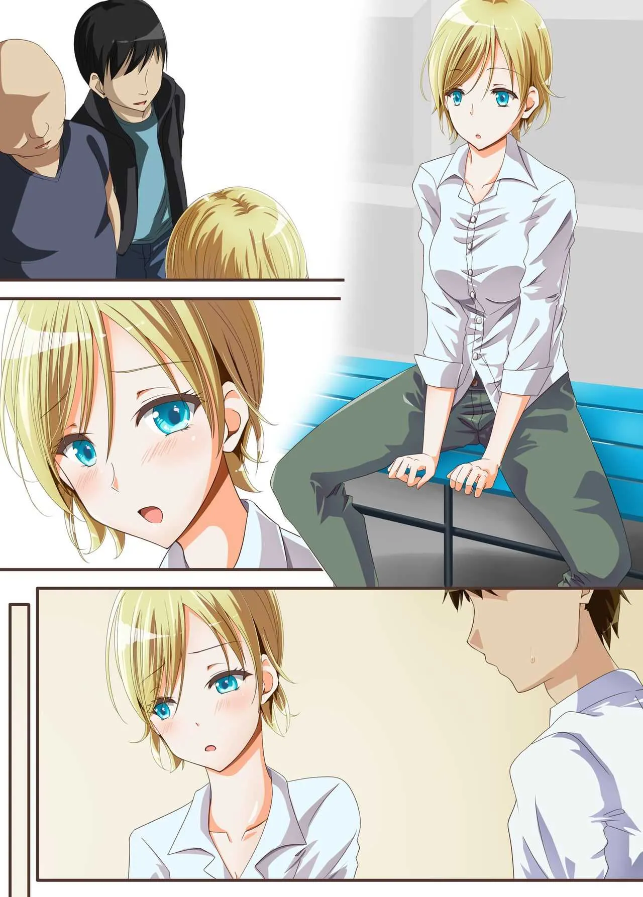 [ミズチリメン] 皆で愛でるシーメールさん_8