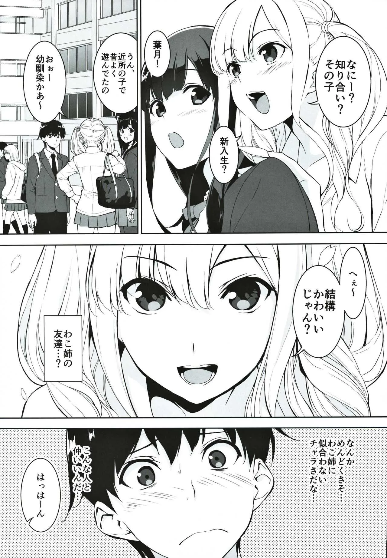 (C97) [裏FMO (フミオ)] 清楚な姉が好きなのにビッチとセックスしてる俺_4
