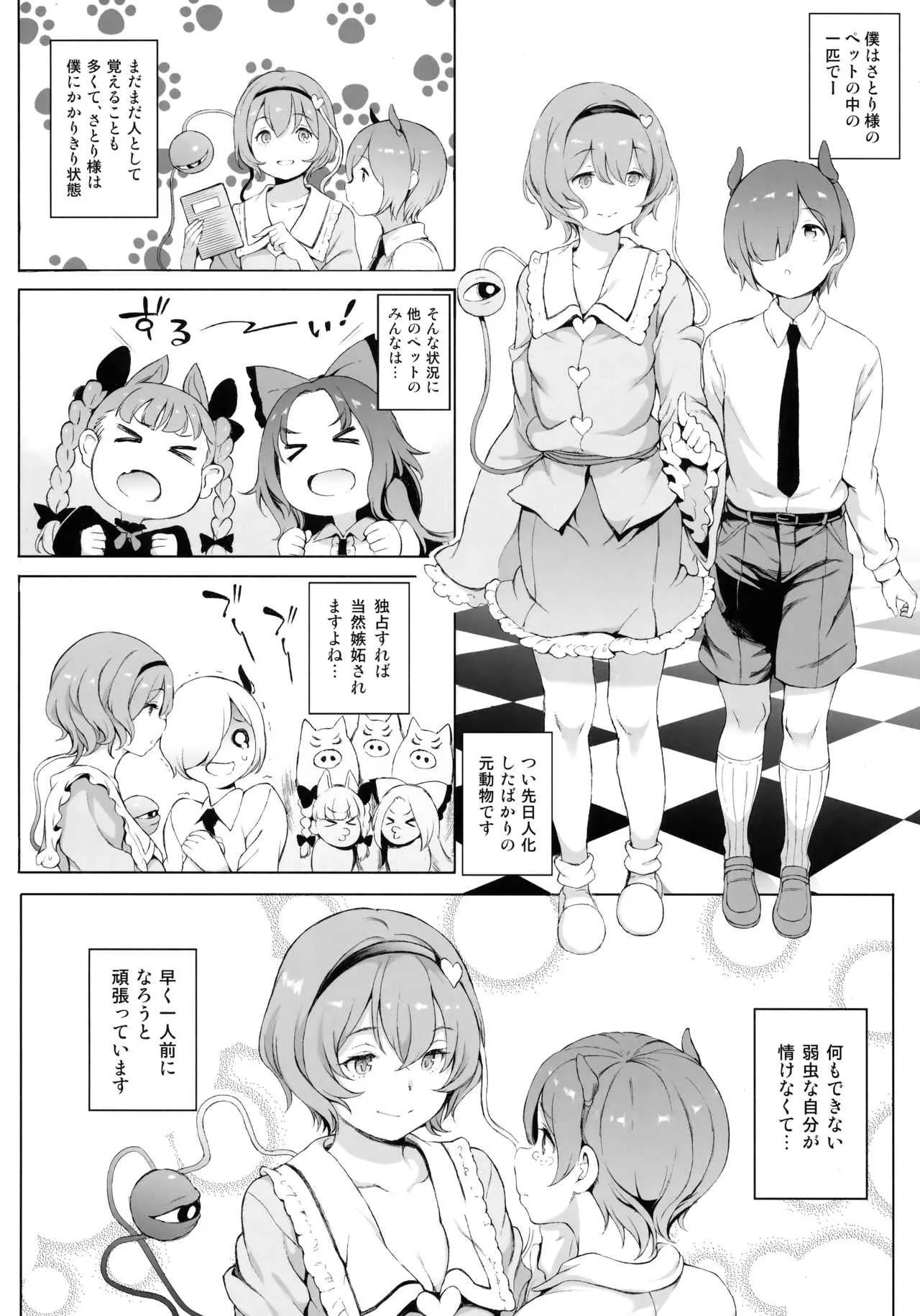 (C94) [Satellites (サテツ)] サトリサマ♡ジェネレーション (東方Project)_3