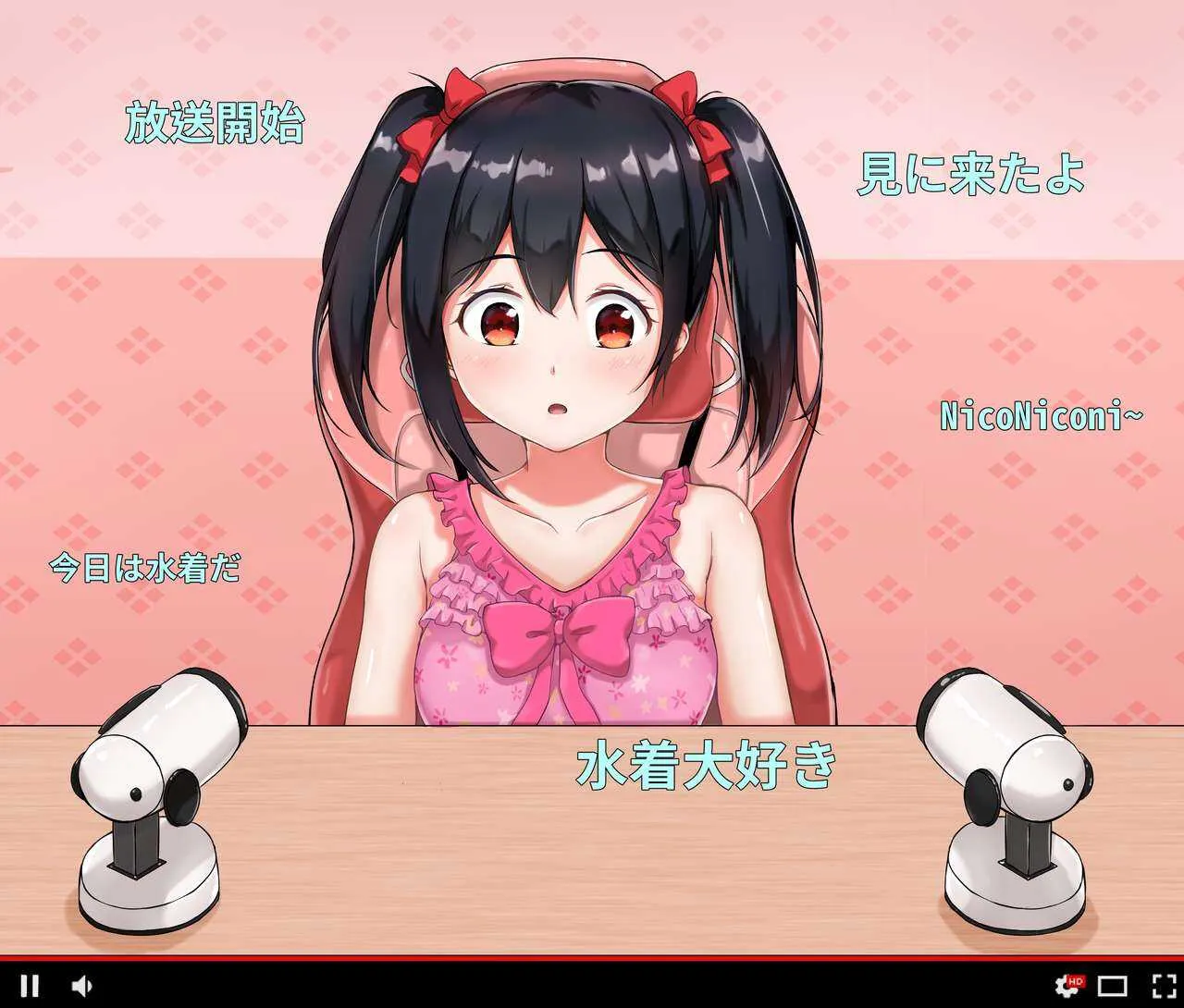 [Nisusu] ニコちゃんのくすぐり生放送 (ラブライブ!)