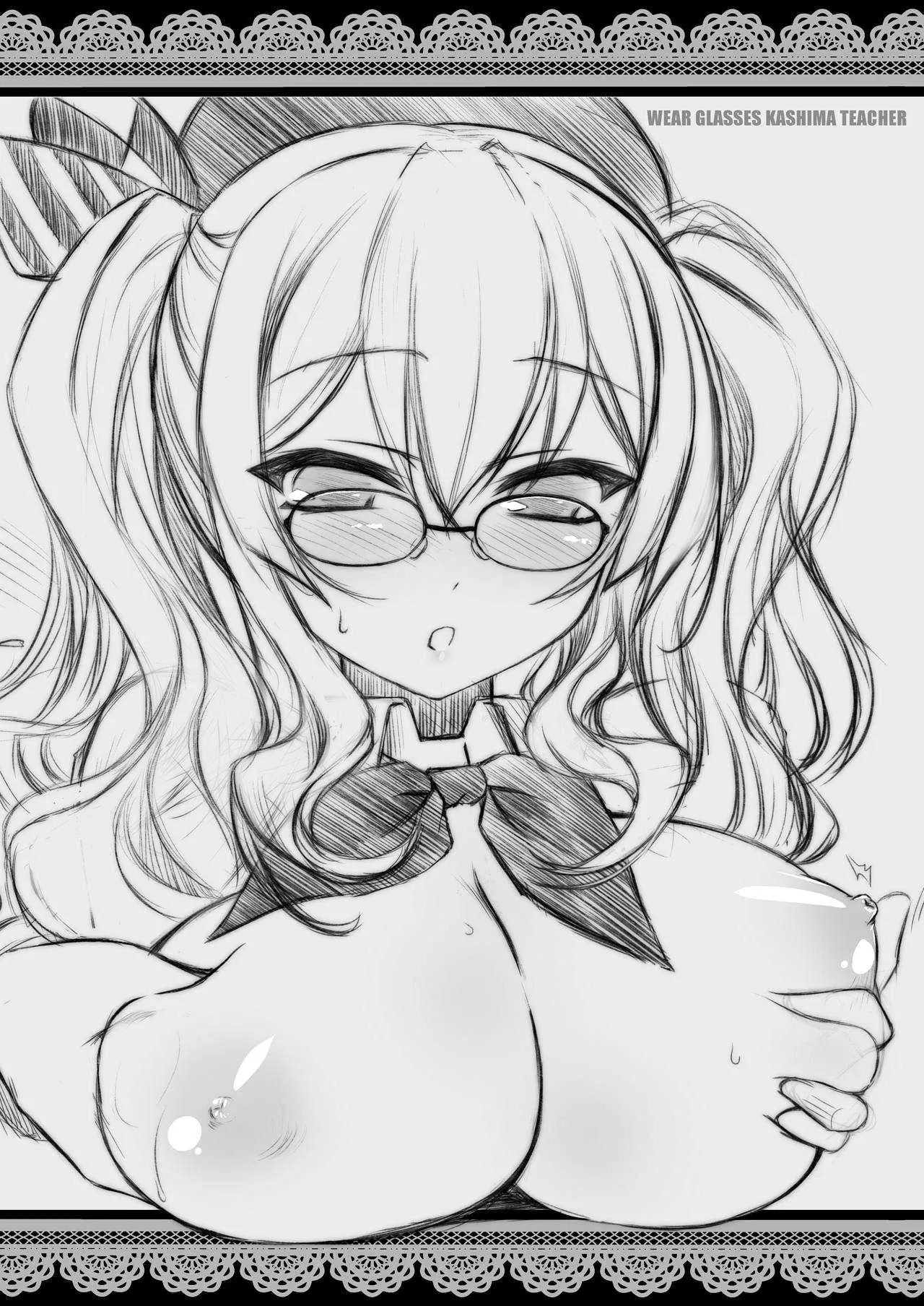 [薬缶本舗 (いのうえとみい)] 眼鏡装備で練習巡洋艦鹿島先生♥ (艦隊これくしょん -艦これ-) [DL版]_2