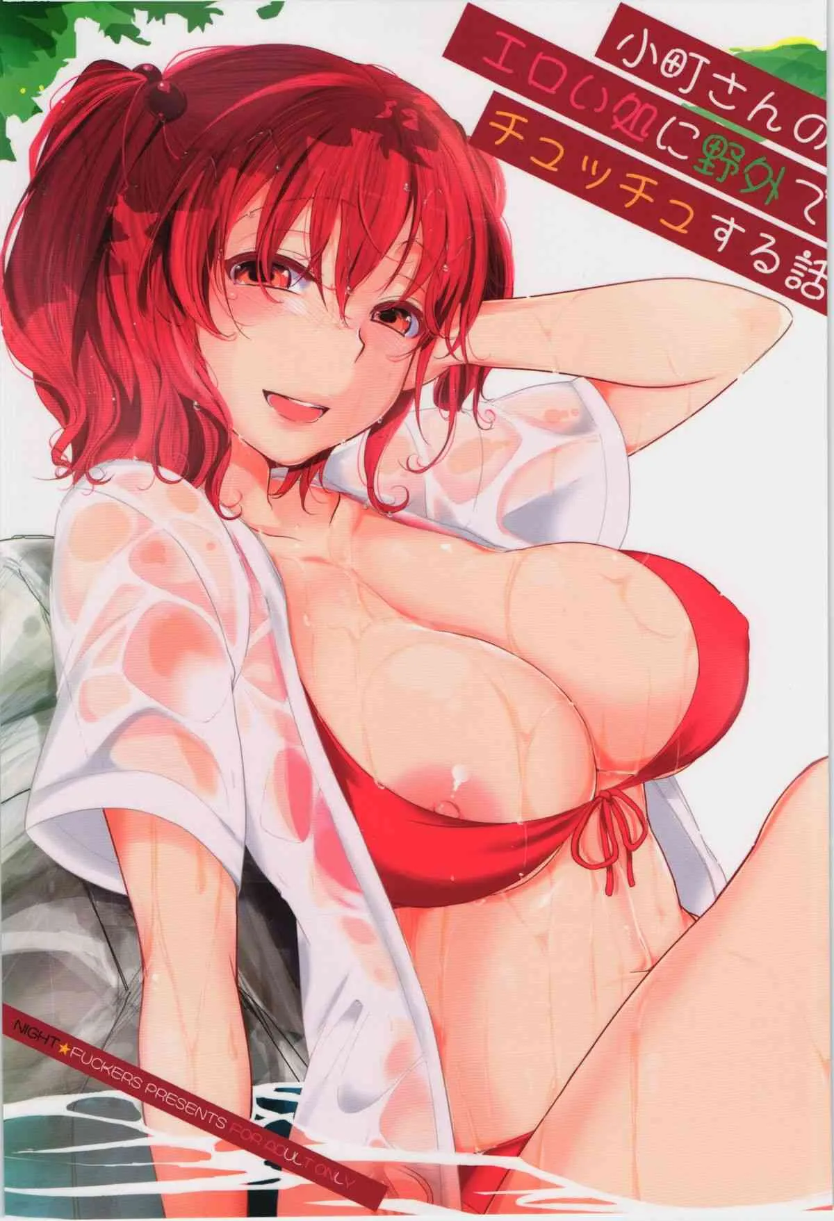 (サンクリ60) [夜★FUCKERS (ミツギ)] 小町さんのエロい処に野外でチュッチュする話 (東方Project)