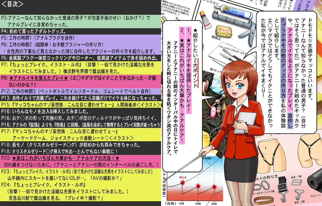 アナニー入門〜女装子マッコ流アナニー生活〜_2