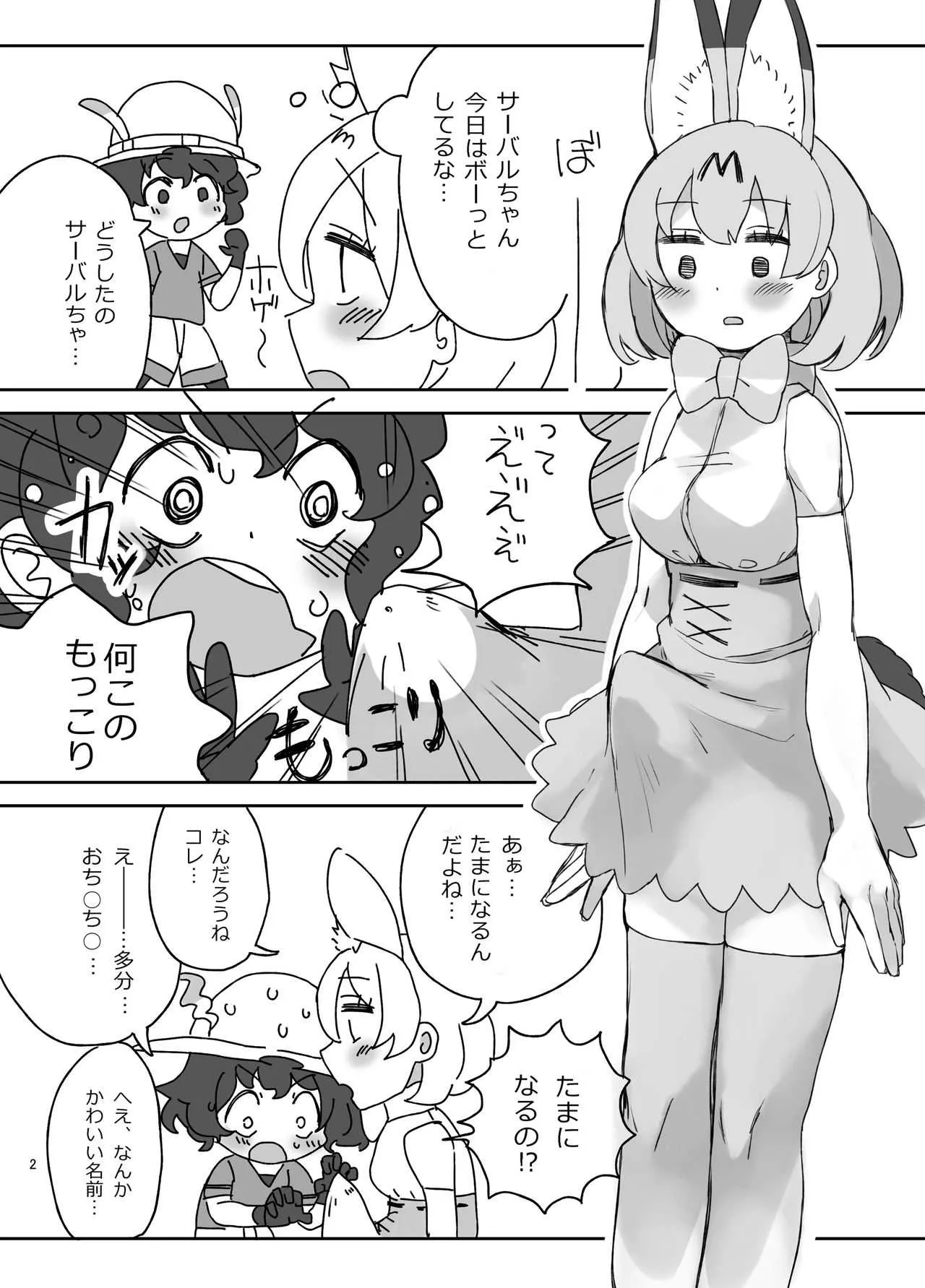 (C94) [あおみどりーむめーかー (いにつっきー)] ぼくの身体をスキにして (けものフレンズ)_3