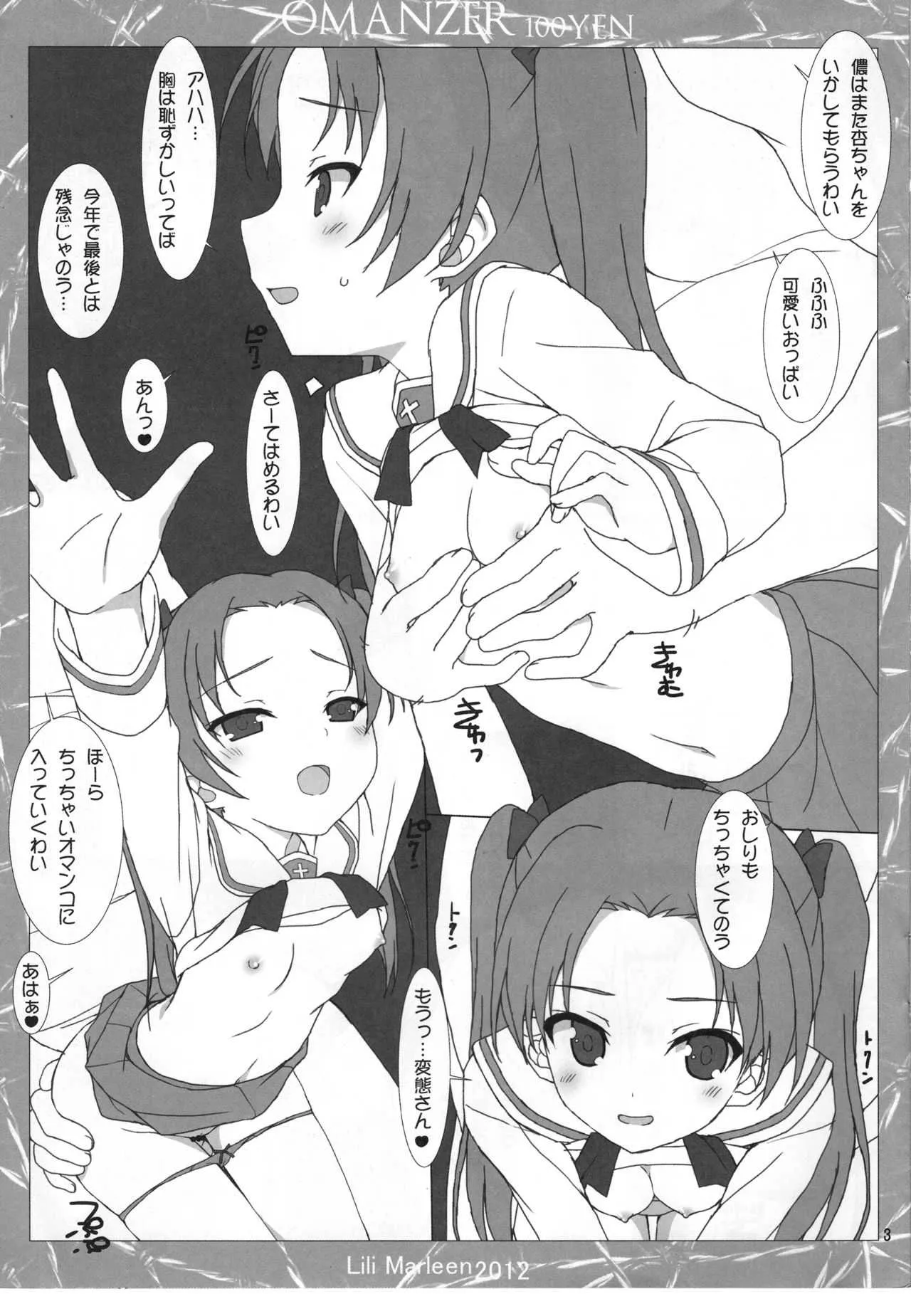 (C83) [リリーマルレーン (きのはらひかる)] OMANZER (ガールズ＆パンツァー)_3