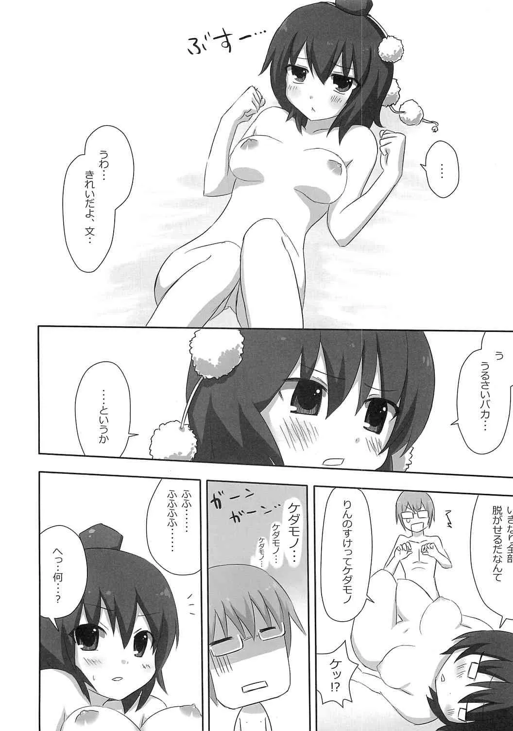 (コミトレ15) [7センチ (名瀬)] 新聞少女 (東方Project)_8