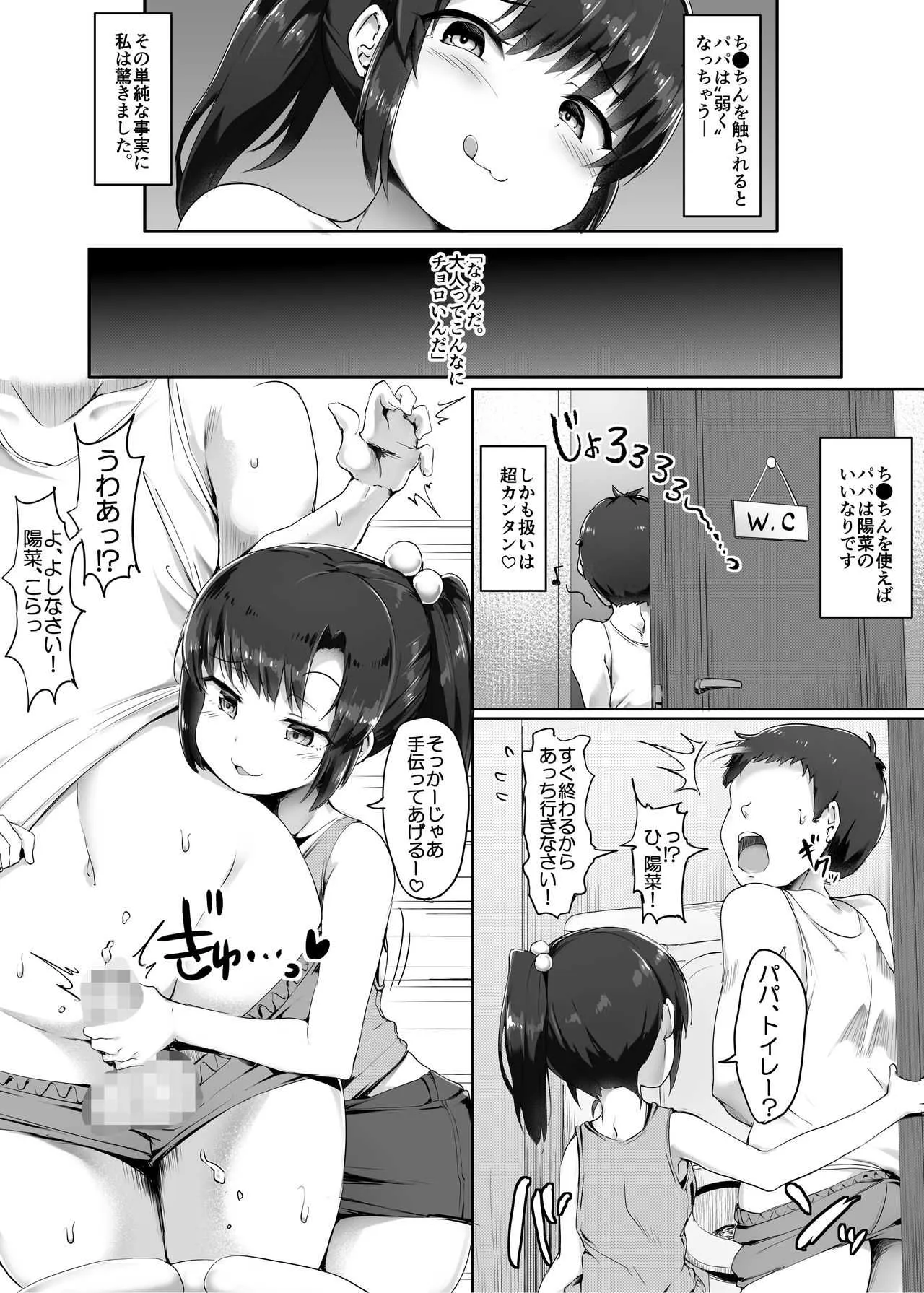 [Atelier Maso (doskoinpo)] パパの弱点み～つけた♪_5