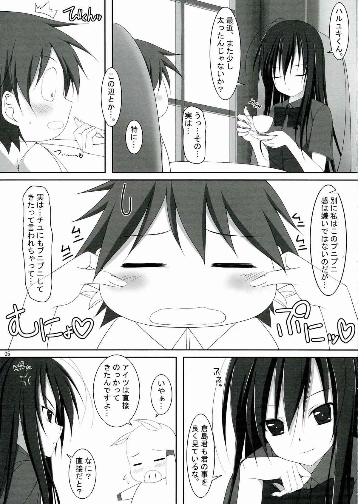 (C82) [MaHoLa (ともすけ)] M-REPO! 01 Accelerated delusion >>> 加速妄想 (アクセル・ワールド)_5