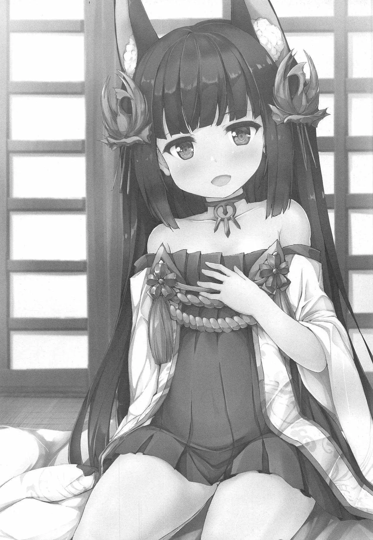 (C94) [ねちょらぽっど (なんぷぅ)] 長門ちゃんははいてない (アズールレーン)_2