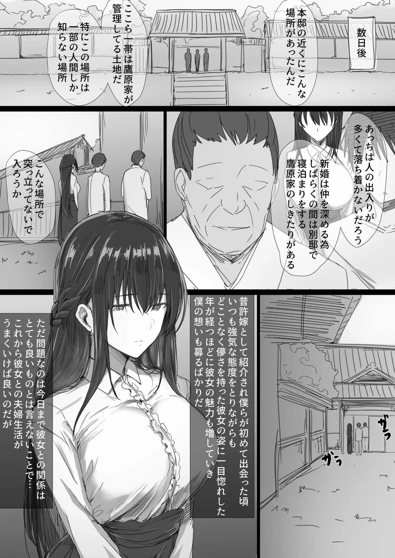 [はりぽてと] 気が強い清楚な人妻令嬢が寝取られるまでの一部始終_3