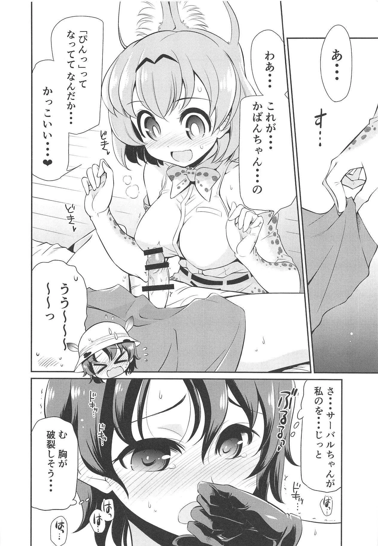 (C95) [邪屋。 (邪武丸)] たいへん!! こんどはかばんちゃんのおまたがはれちゃった! (けものフレンズ)_7