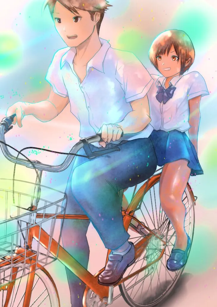 [雨之] 褐色ボーイッシュな幼馴染