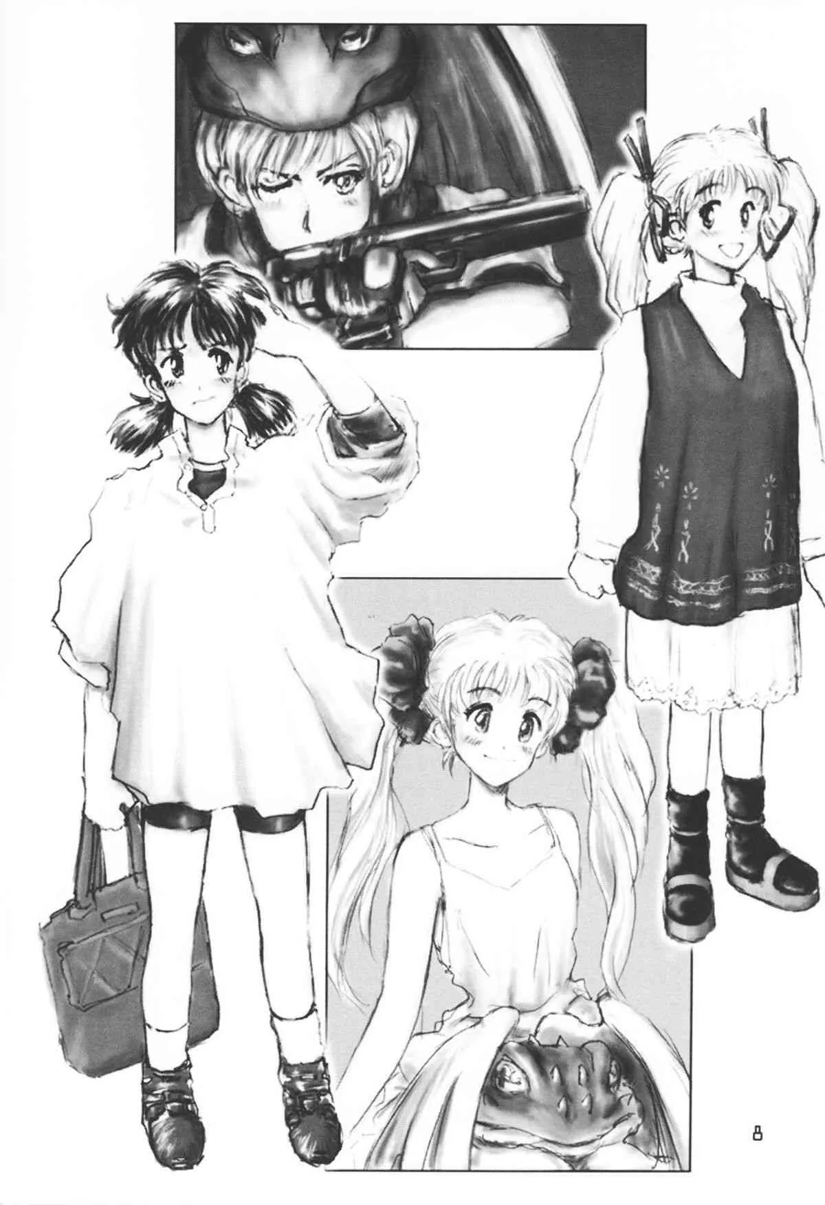 (C55) [赤坂オールスターズ (よろず)] 月刊 小学星 1月号 (エイリアン9)_8