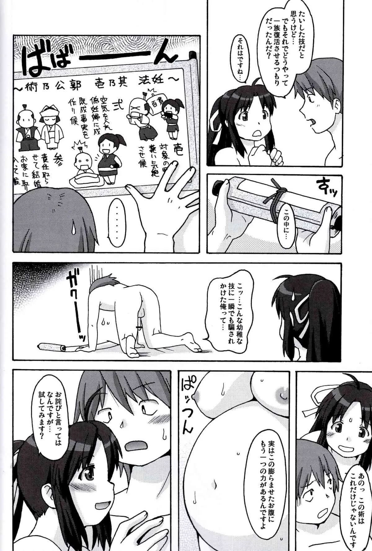 (COMIC1☆07) [嗚呼、我等加藤隼戦斗隊 (加藤)] 忍妊膨中術_7