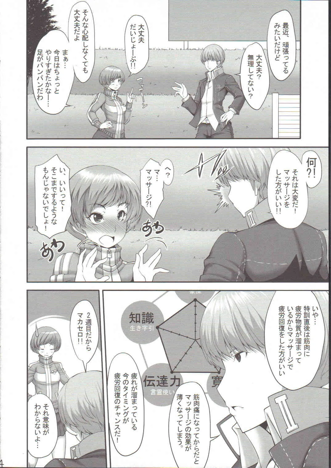 (サンクリ57) [マジックフォーチュン八王子店 (SAKULA)] 千枝ちゃんのスパッツで圧死したい※特訓のあとで (ペルソナ 4)_5