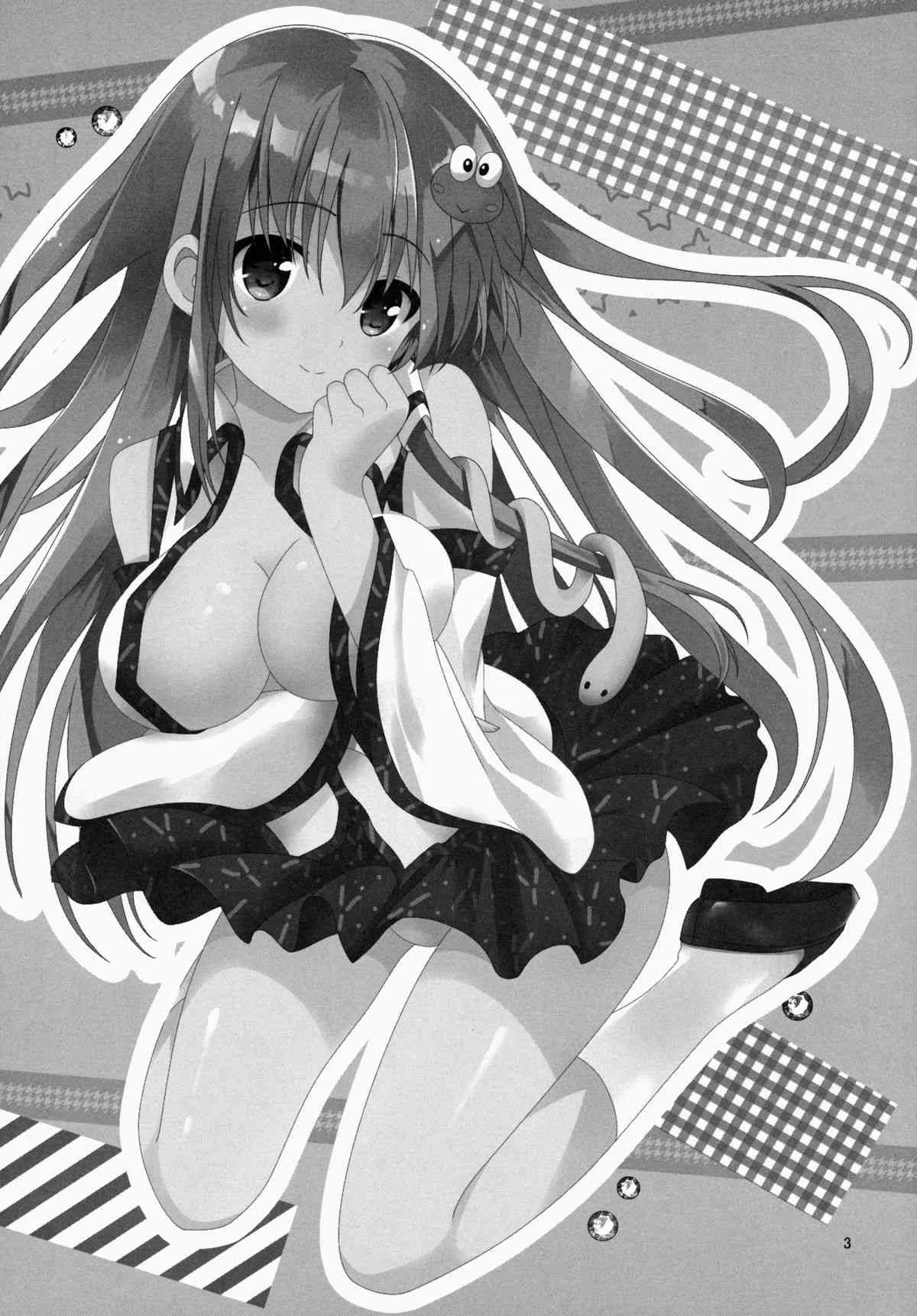 (C86) [Angel Bless (月路)] 早苗さん きゃわわ (東方Project)_3