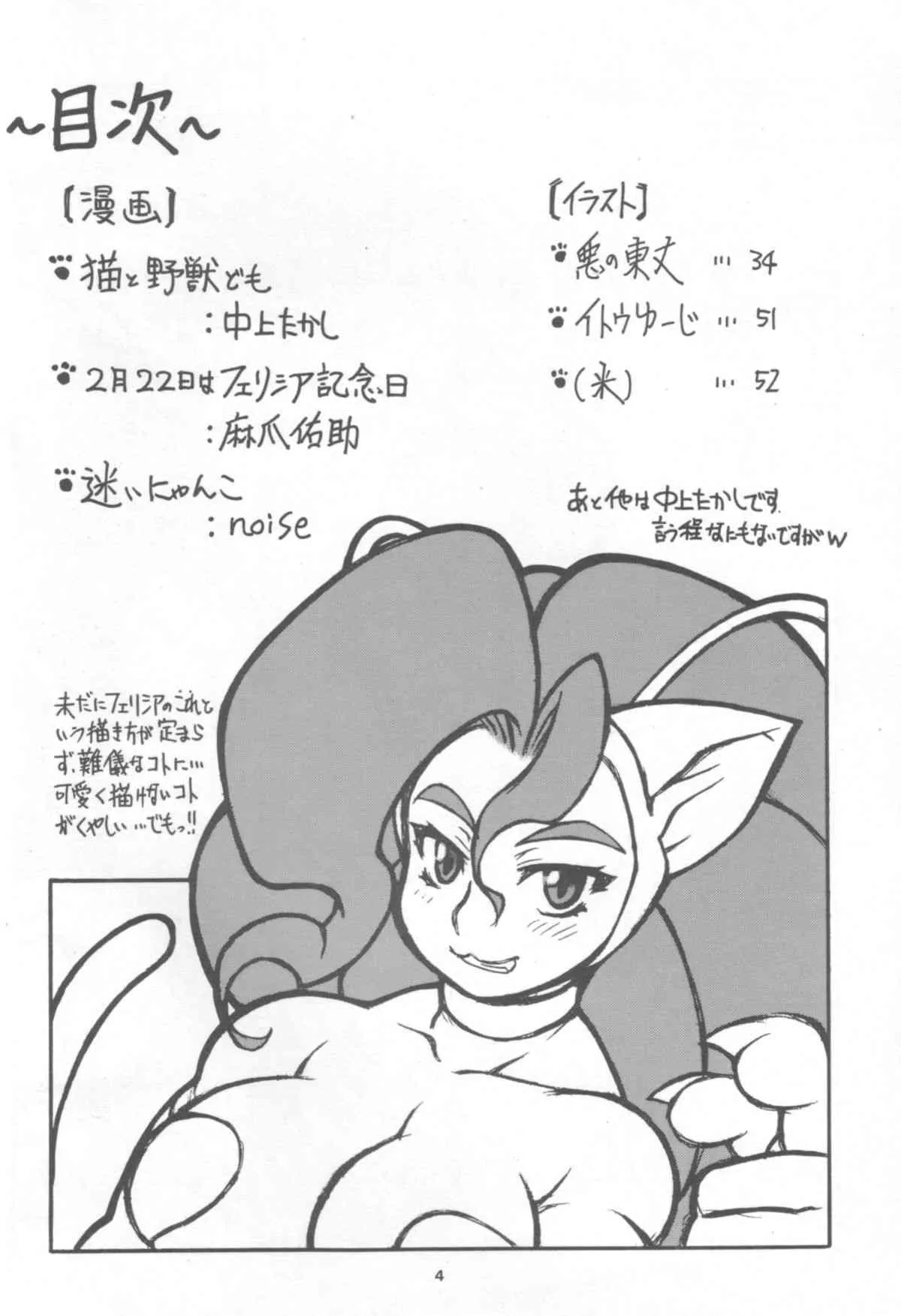 (C72) [迷い猫 (中上隆)] CAT DANCER (ヴァンパイア, 鉄拳)_3