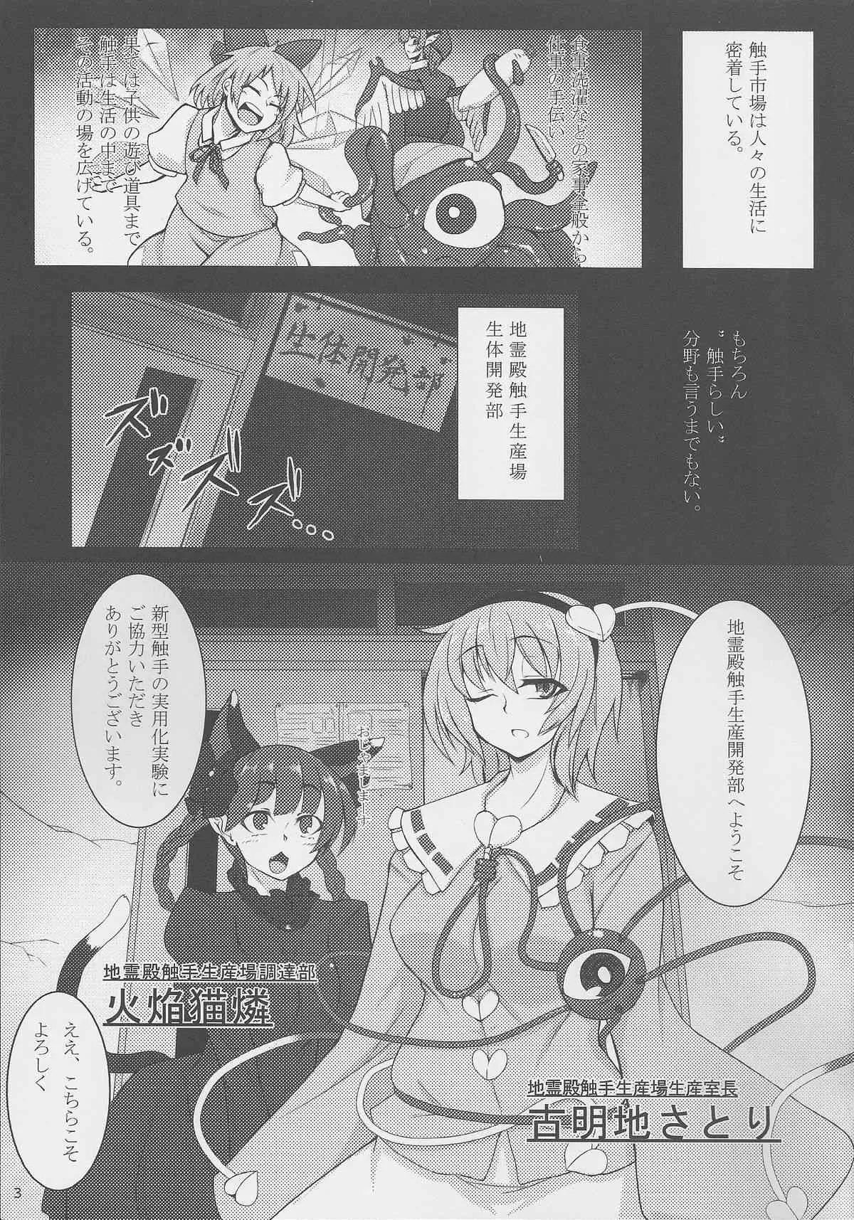 (例大祭11) [肌色ルイボスティー (パンダィン)] 触手地霊殿2~さとり拡張開発~ (東方Project))_2