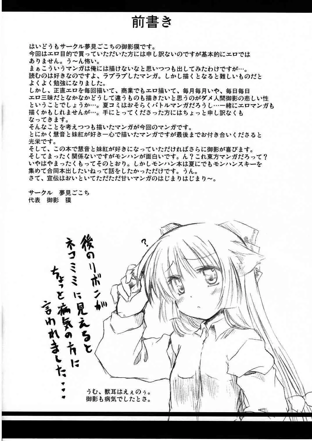 (例大祭3) [夢見ごこち (御影獏)] 夢幻泡影 (東方Project)_2
