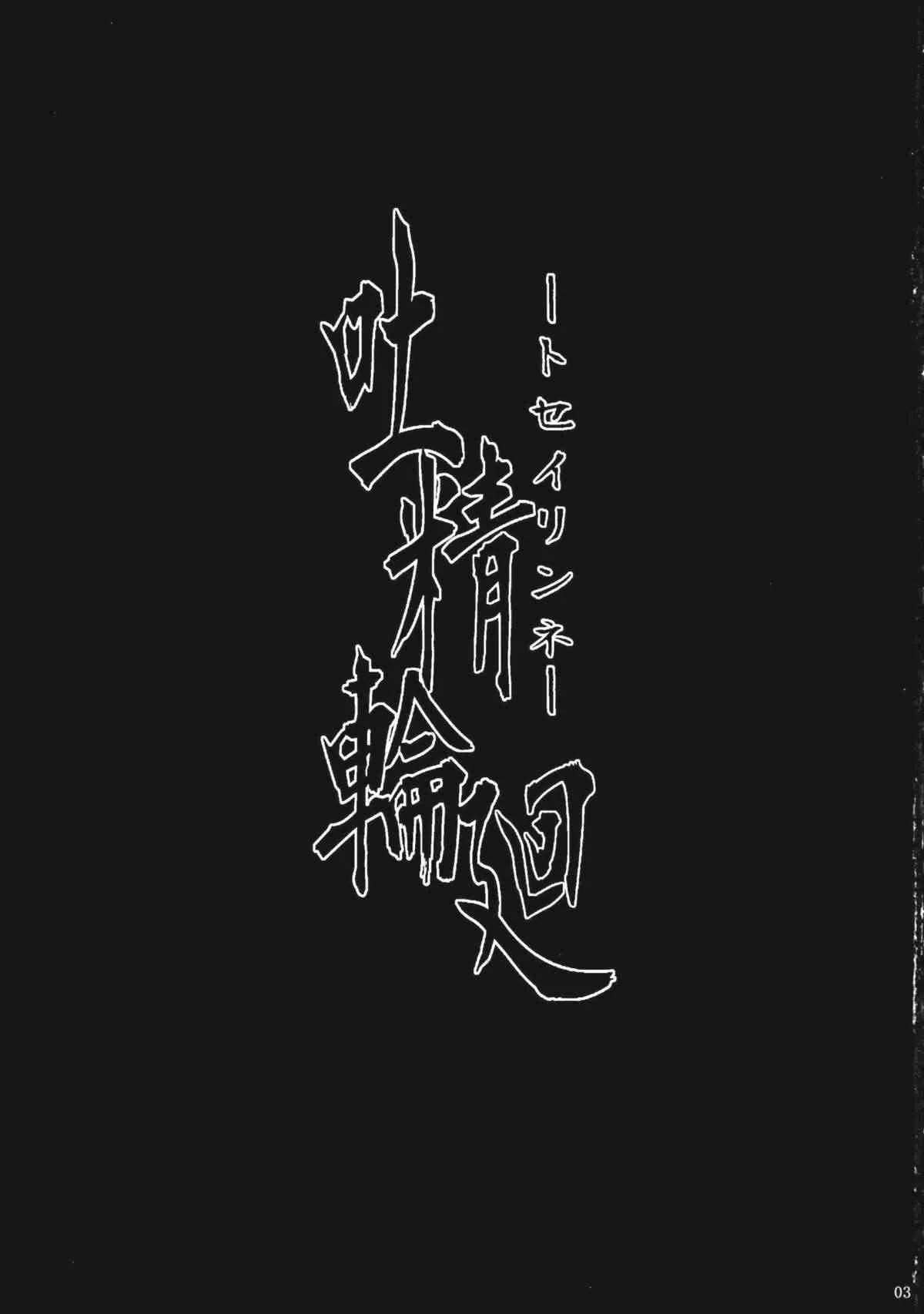 (C81) [御主人様の玩具箱 (hal)] 吐精輪廻―トセイリンネ― (東方Project)_3