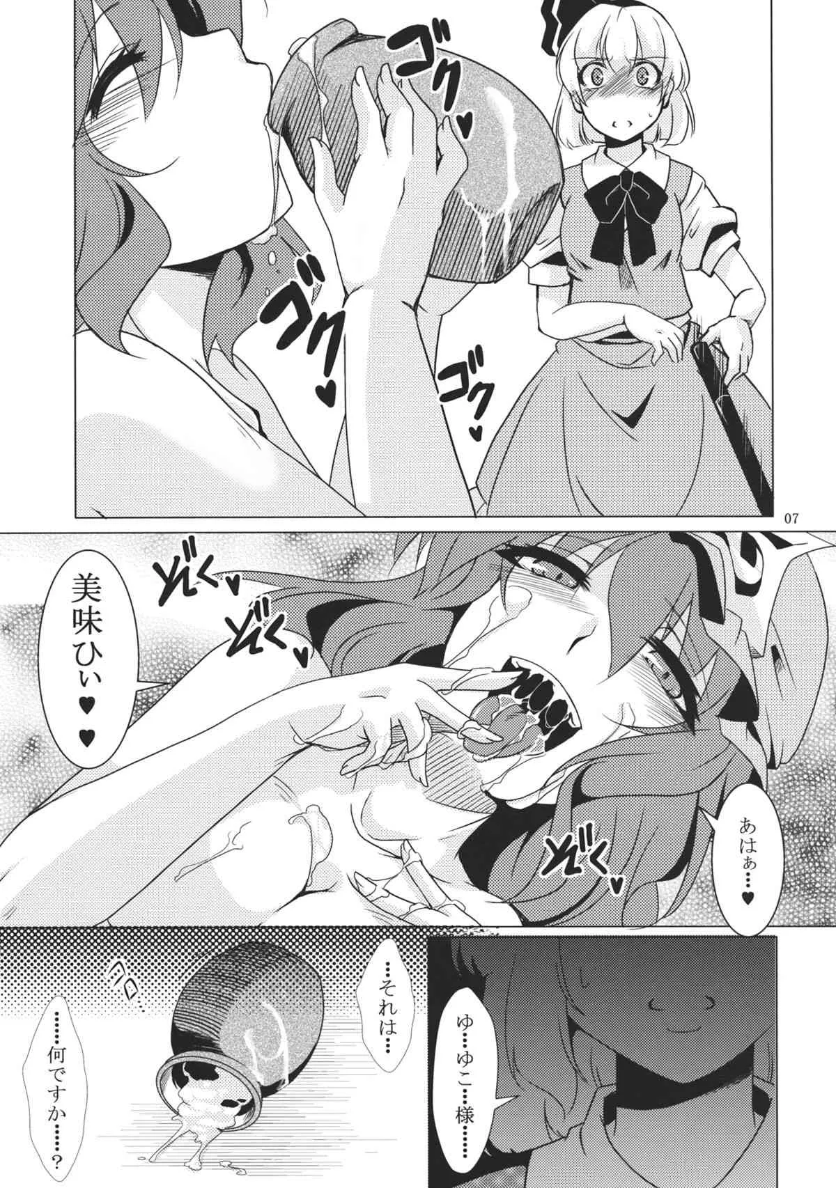 (C81) [御主人様の玩具箱 (hal)] 吐精輪廻―トセイリンネ― (東方Project)_7