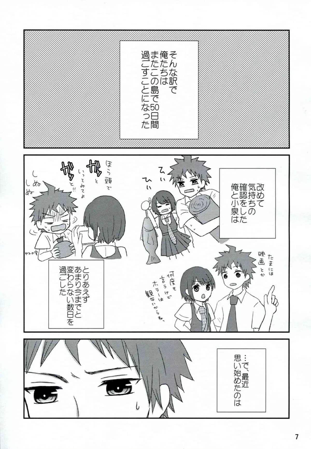 (HARU COMIC CITY 18) [ミモリ。 (片栗こめこ)] 両想いでさいしょから (スーパーダンガンロンパ2)_6