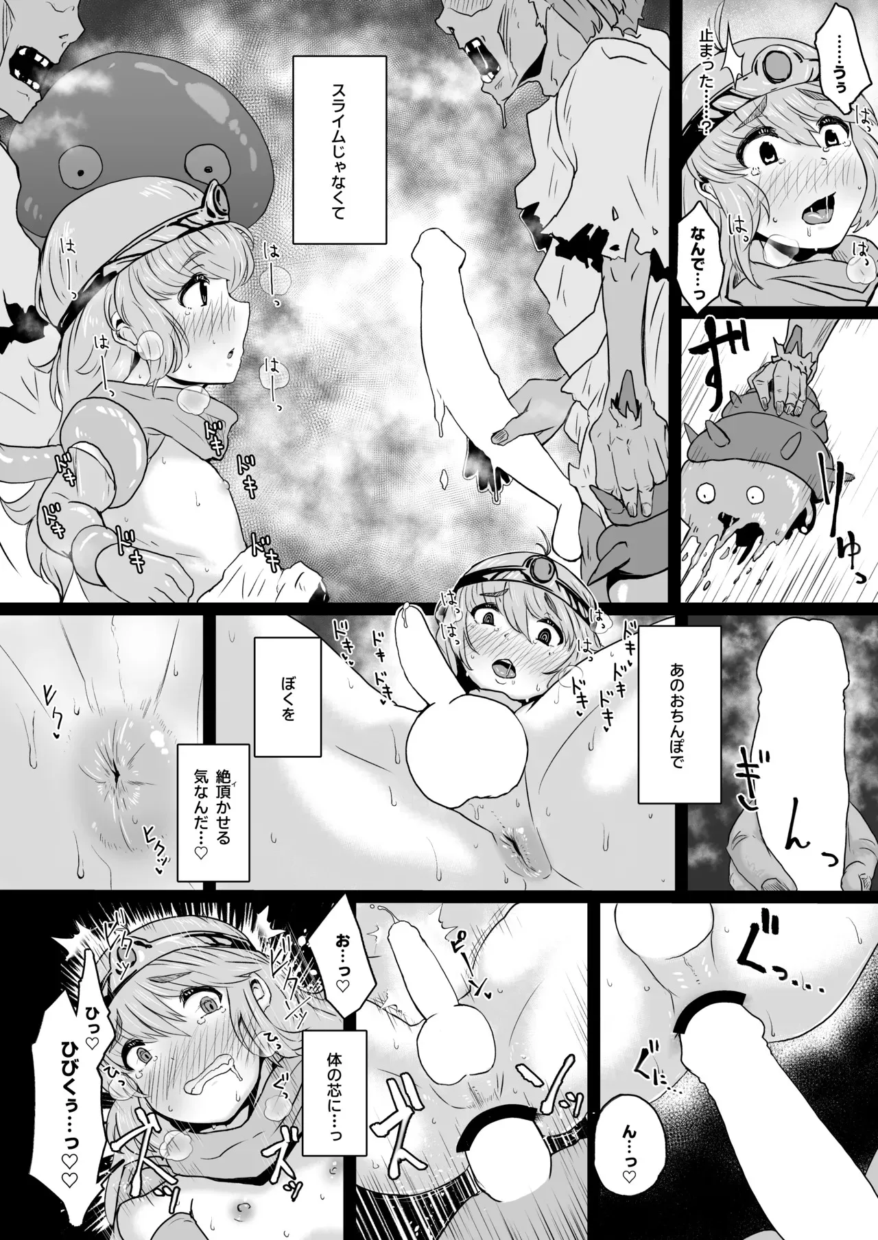 元遊び人の男の娘賢者くんがモンスターに！？_3