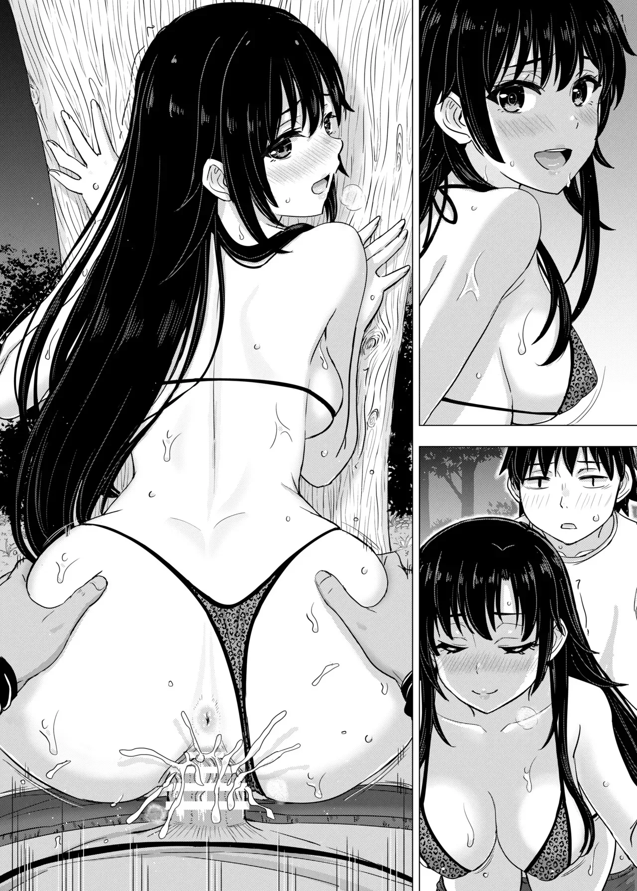 [稲鳴四季] 元教え子をセフレにして夜中の公園で青姦しちゃう平塚先生 (やはり俺の青春ラブコメはまちがっている。)_6