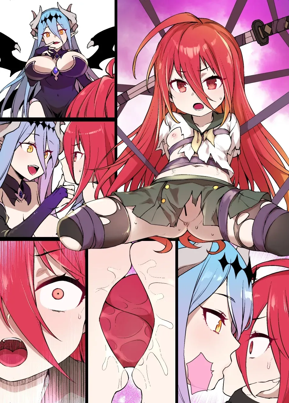 灼眼のシャナMC シャナ淫魔化漫画_4