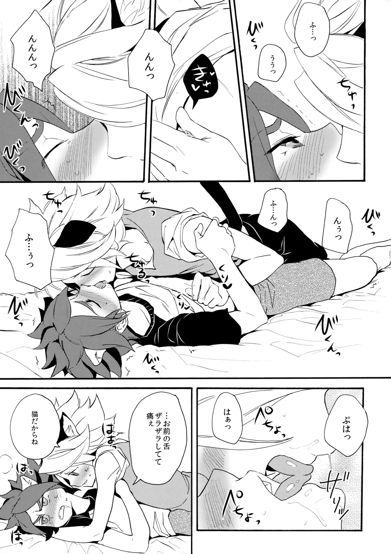 [ダブルスラッシュ (織島ユポポ)] ワンにゃんカオス (イナズマイレブン)_10