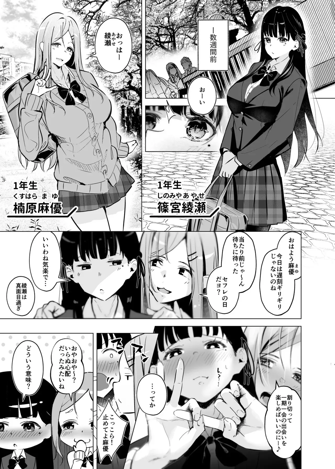 [聖華快楽書店] 少子化対策で巨乳JKはセフレが必修科目です♪_4