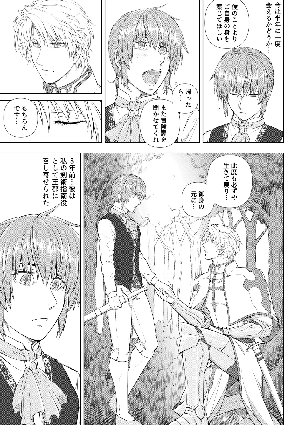 騎士と王子の秘密の夜_9