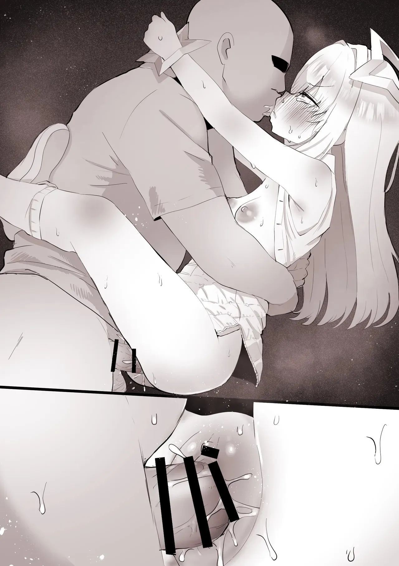 [こけもも] レ♥プ魔を捕まえようとしたが、返り討ちにあう 天界警備か〇た_9
