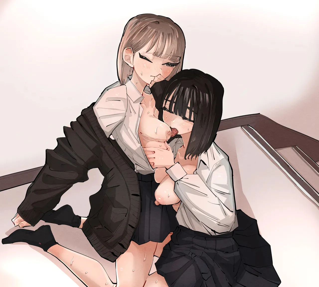 [アウェイ田] 陰キャのくせに乳首弄ってイかせてくるの生意気すぎる～！！_2