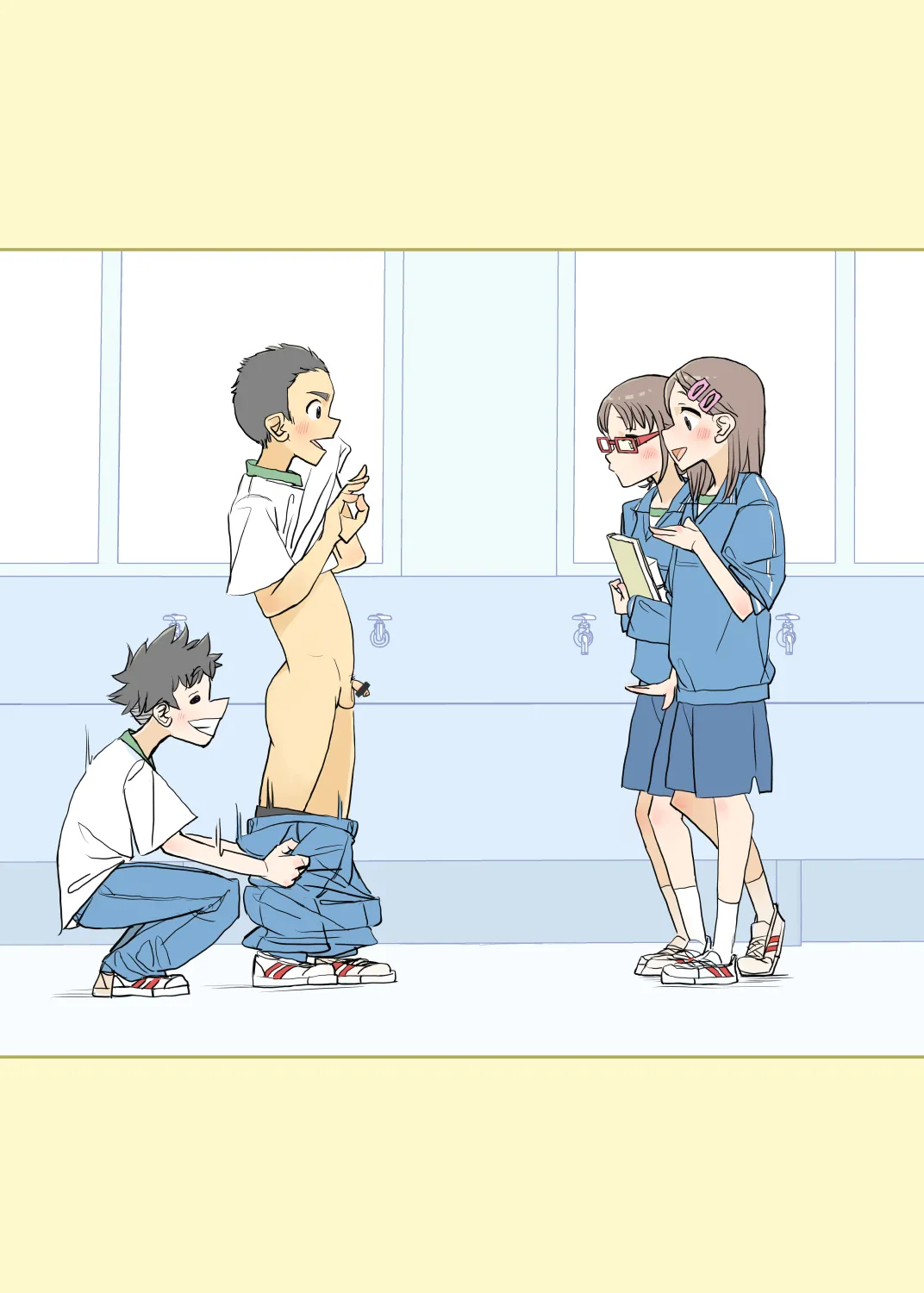 [Kune Kune Project (Kune)] 002 – Fully PANTSED at school_3
