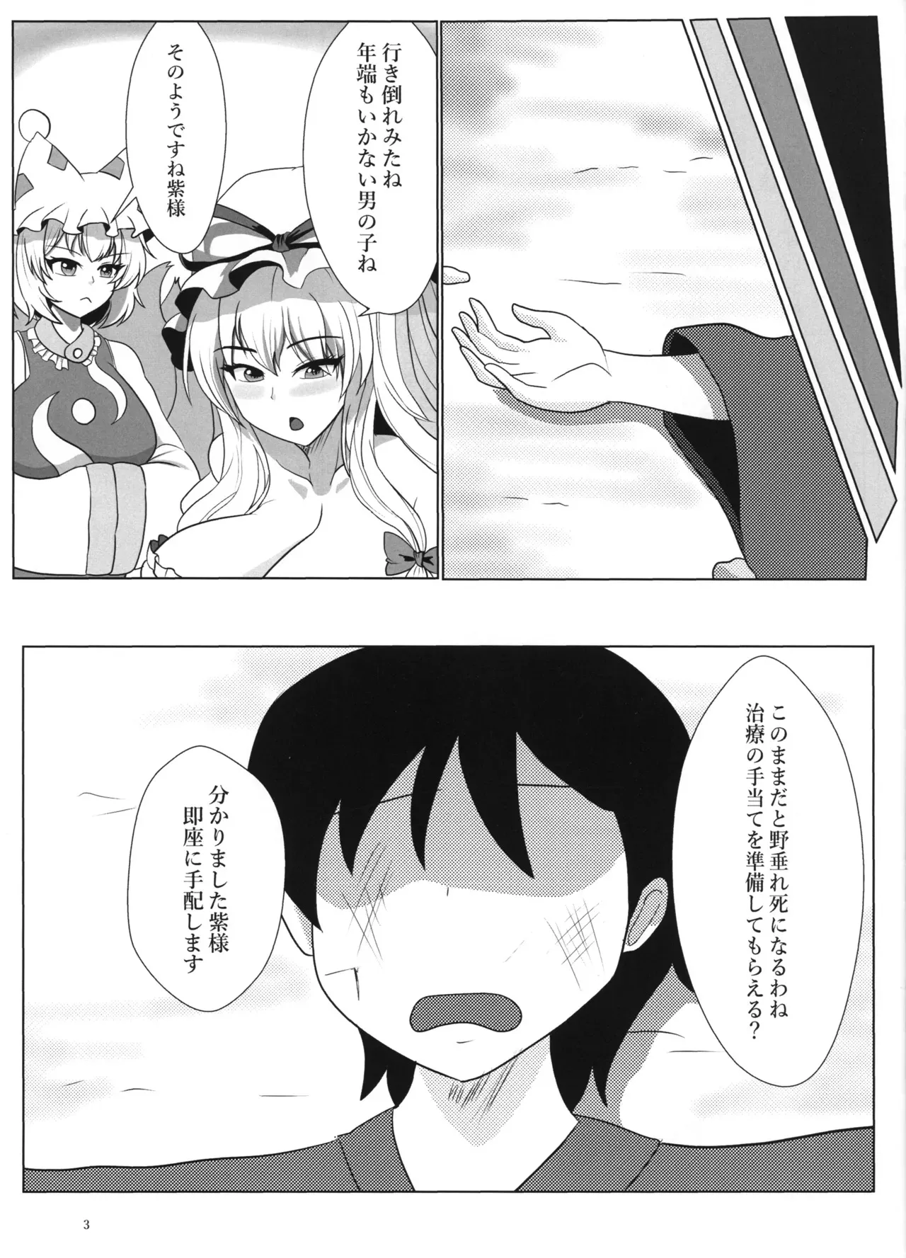 (紅楼夢19) [小劇団 (虚無)] 紫さんの搾精日和 (東方Project)_2