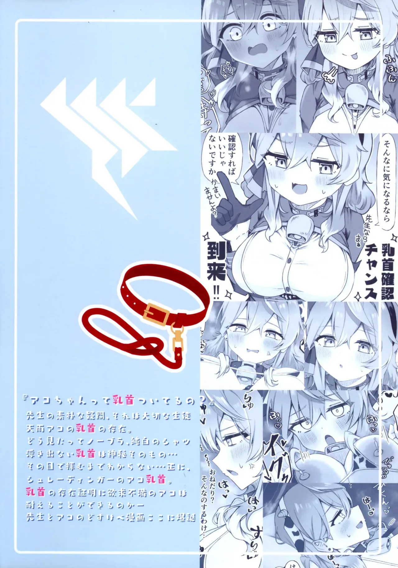 (C105) [もふもふ練り物ハイキング (ﾆｰﾊｲちくわ)] アコちゃんって乳首ついてるの? (ブルーアーカイブ)_2