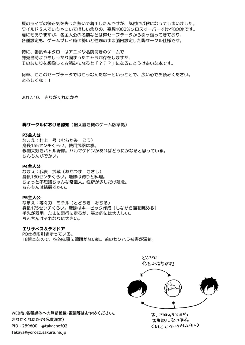 [兄貴漢堂 (きりがくれたかや)] WILD3! (ペルソナ3) (ペルソナ4) (ペルソナ5) [DL版]_3