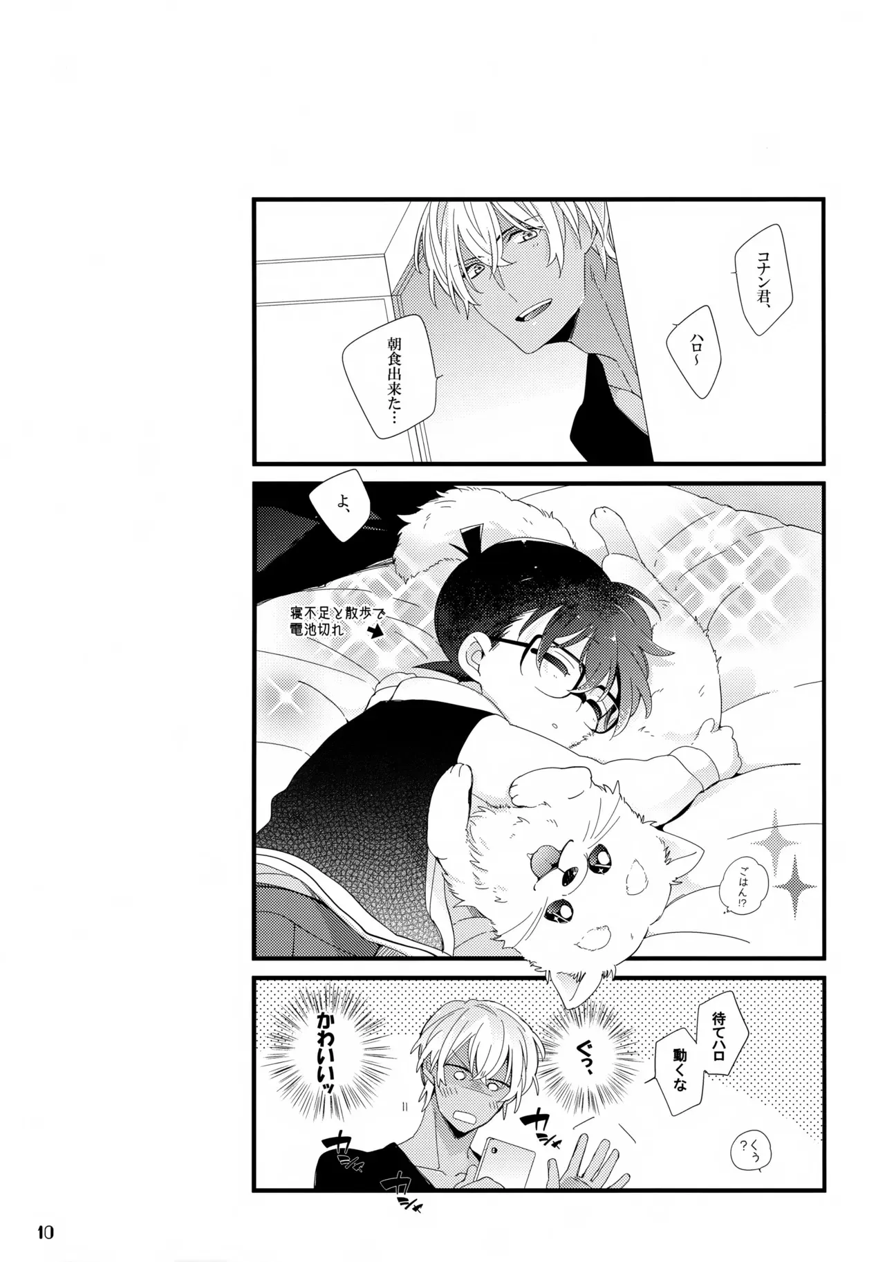 (秘密の裏稼業 9) [桜菓子 (煌月忍)] 1LDKの事情 (名探偵コナン)_10
