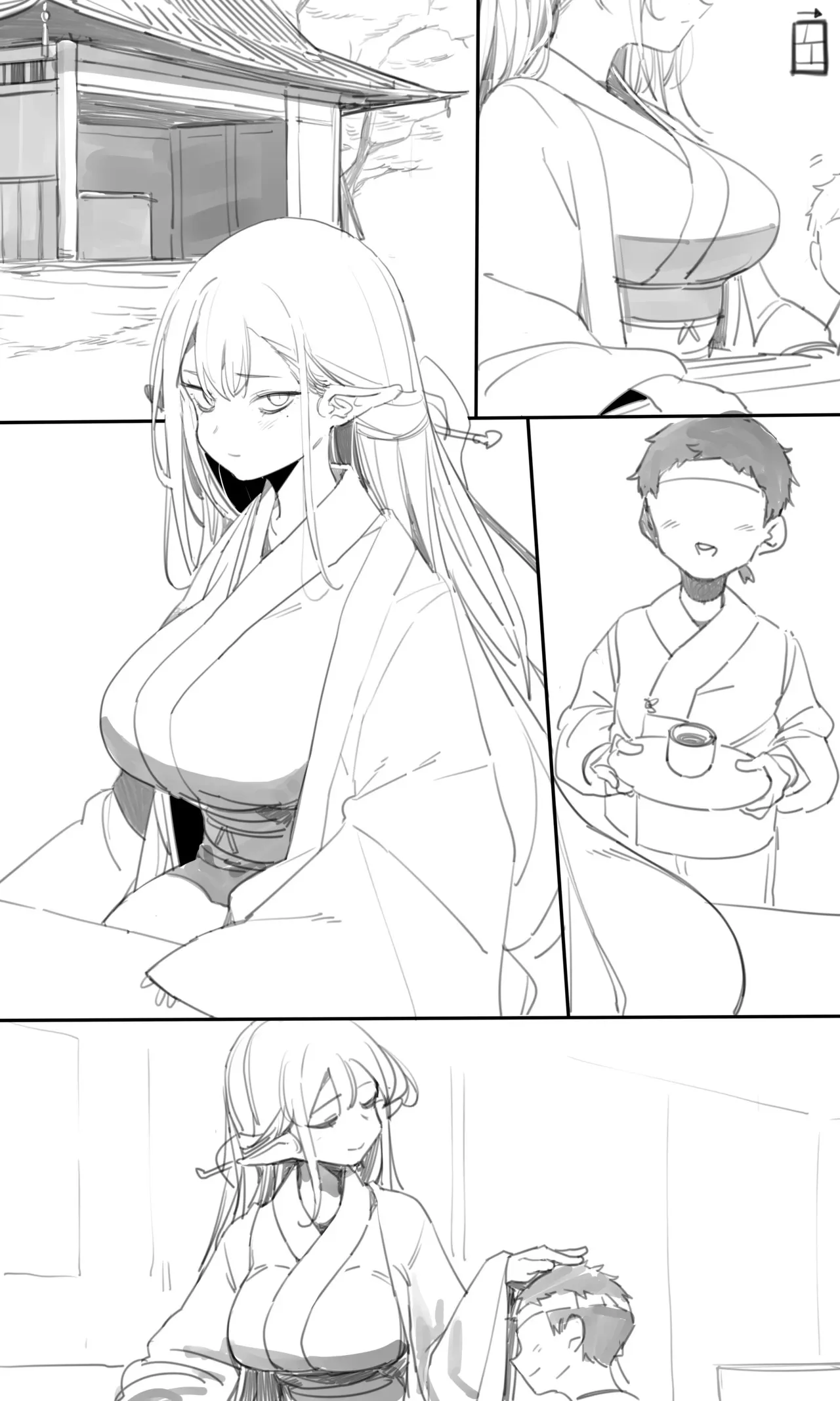 [R-18G][tusyn] Tea House 01