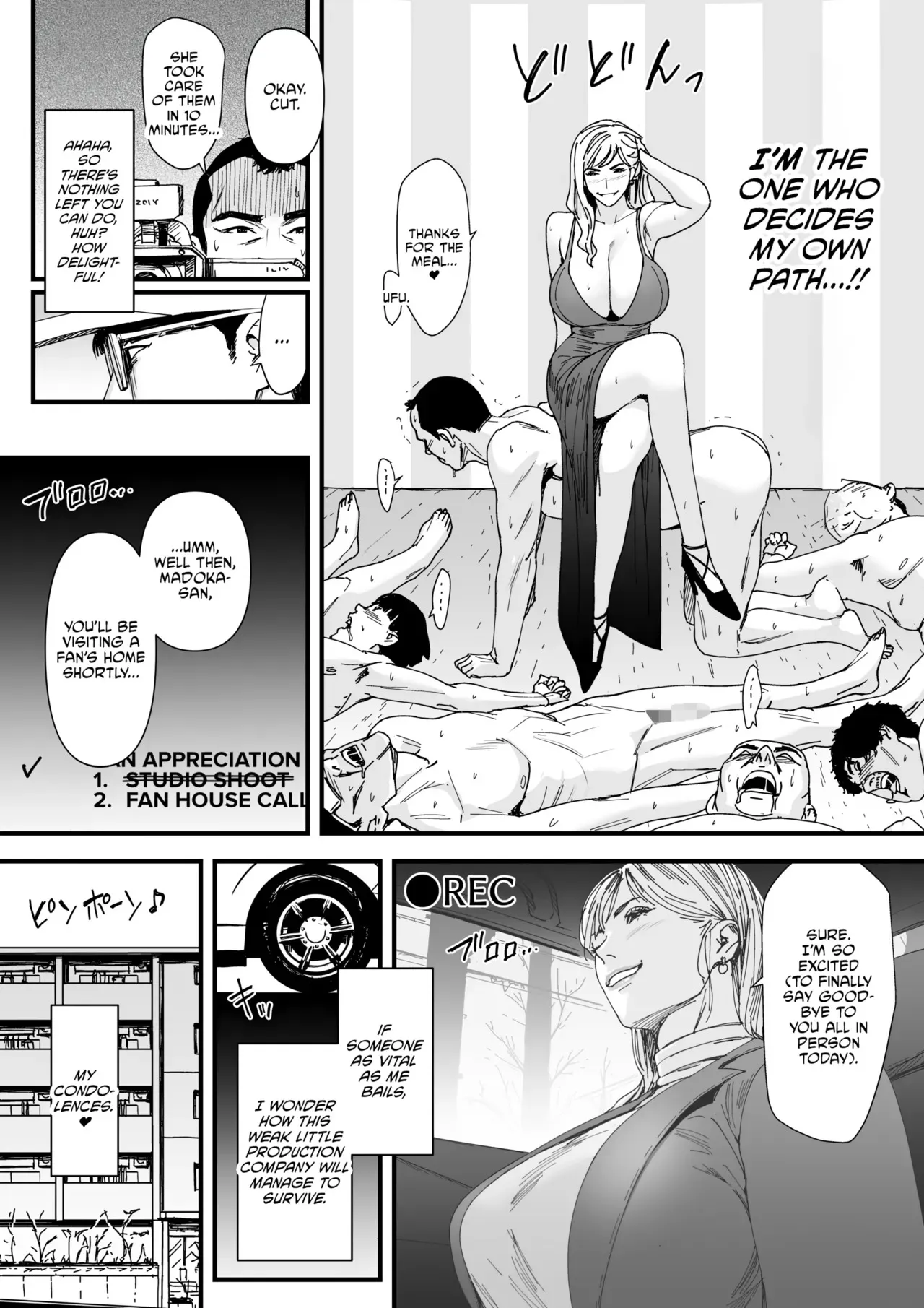 [Yachou (Bloiler Yachou)] Charisma AV Joyuu (23-sai) o Intai Tekkai suru made Ikase Makuru 3 Fan Kanshasai Hen [English] [Upscaled]_7