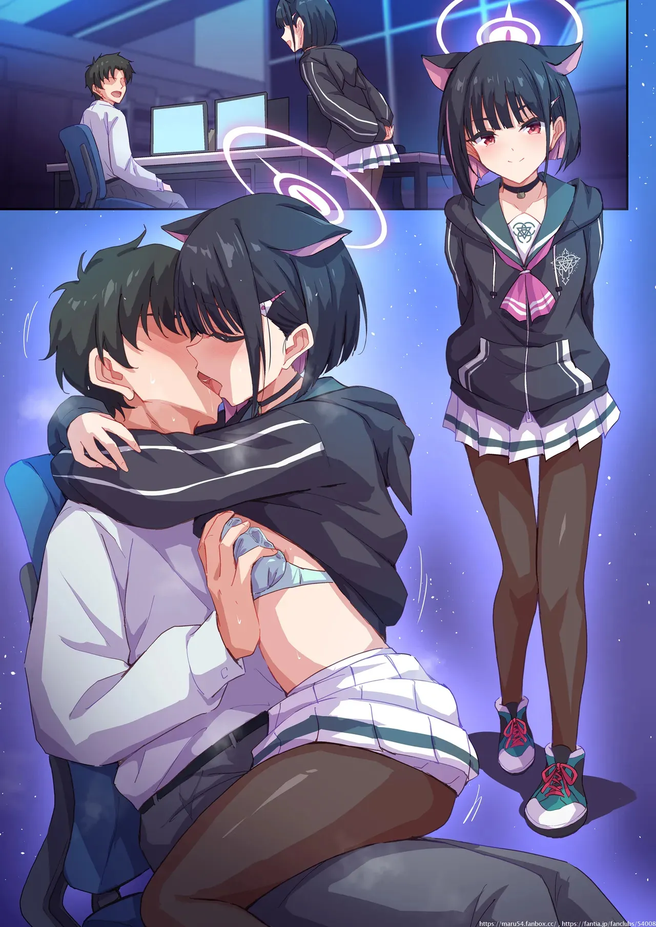 [まるごし] カズサとイチャラブＨ (ブルーアーカイブ)_7