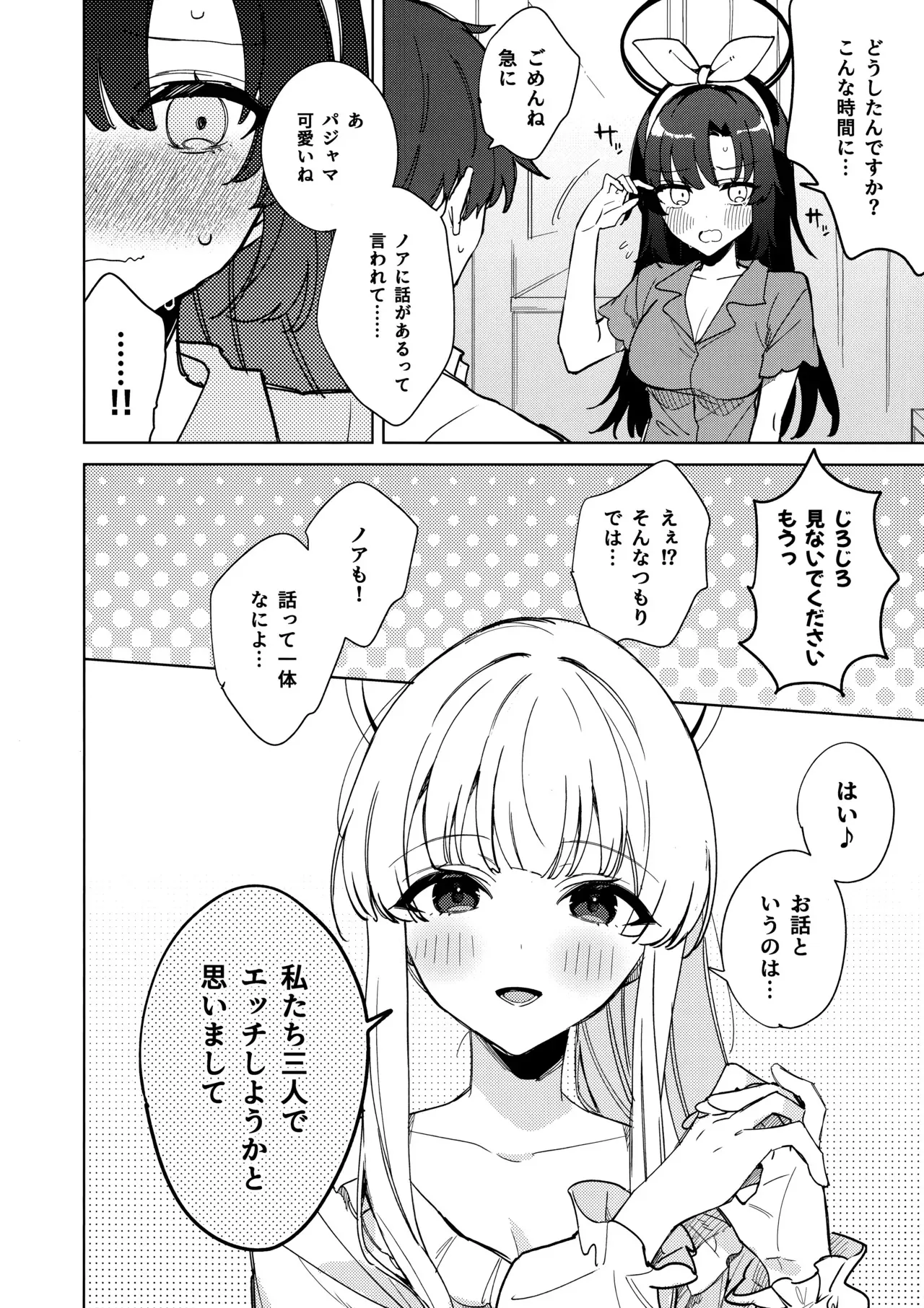 (C104) [アジ山 (あ山)] おやすみなさいはまだダメです! (ブルーアーカイブ)_7