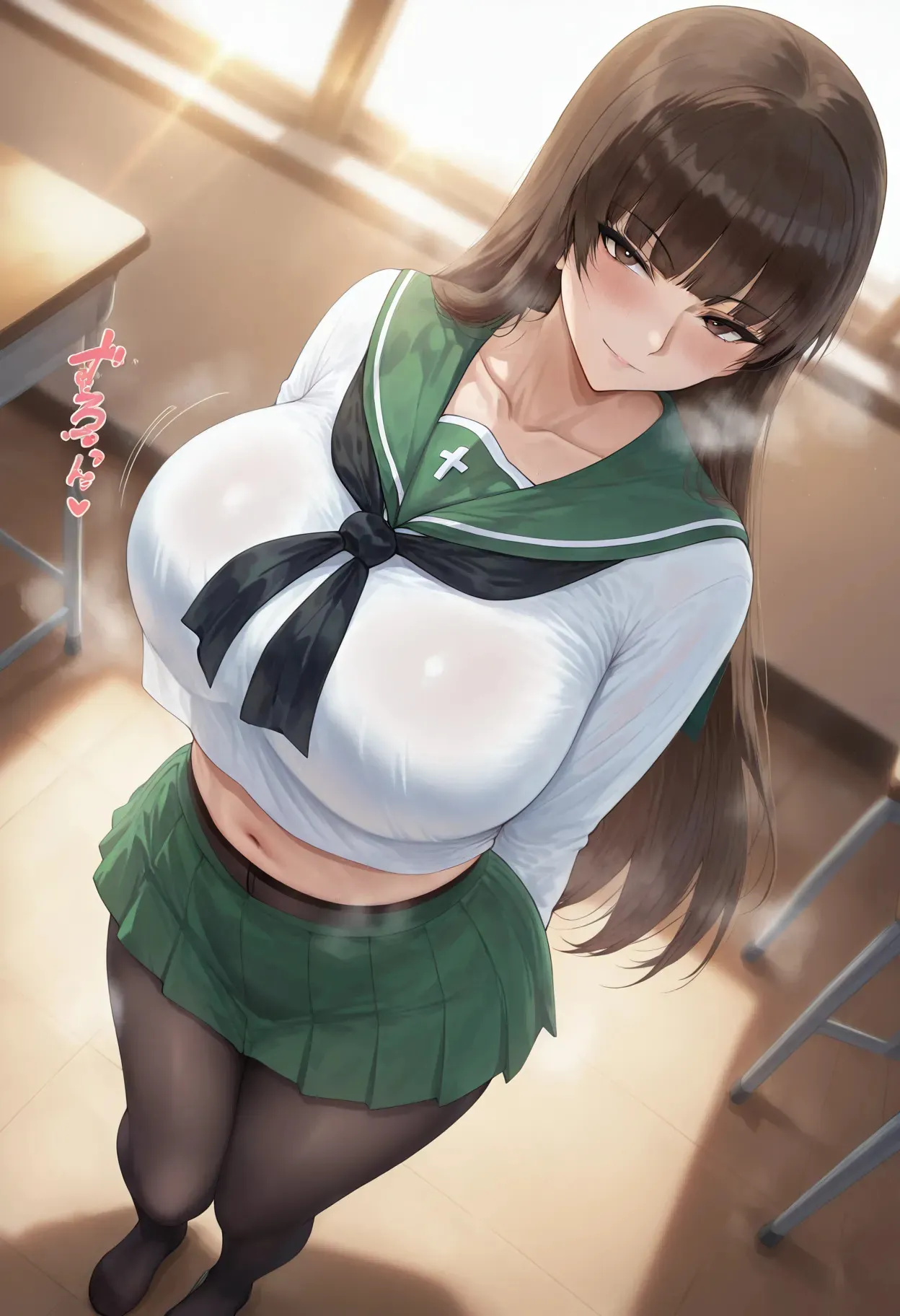(人妻系列) Shiho Nishizumi /西住志穗 (Girls und Panzer) (83p) / miyabi ai generated_3