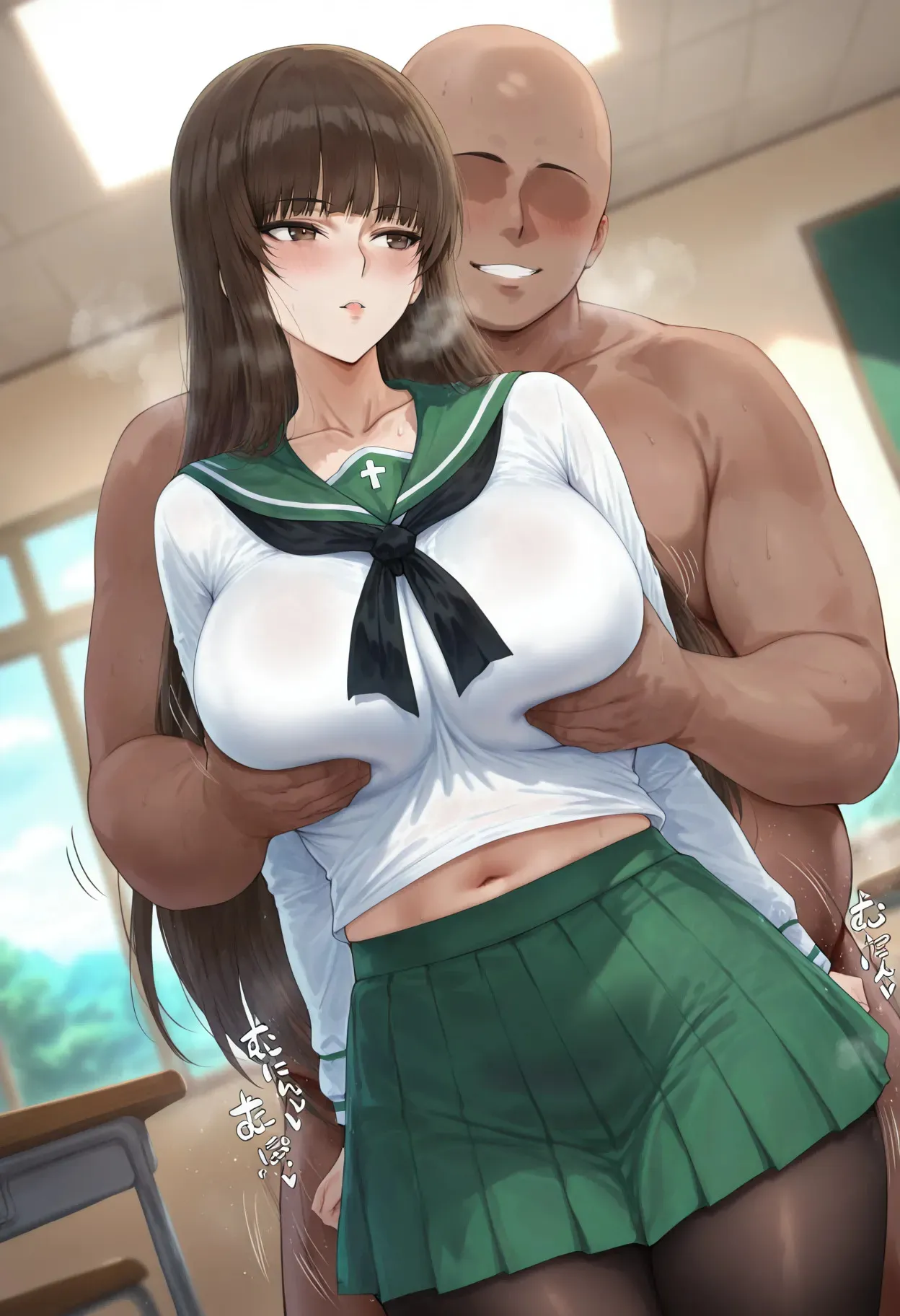 (人妻系列) Shiho Nishizumi /西住志穗 (Girls und Panzer) (83p) / miyabi ai generated_7