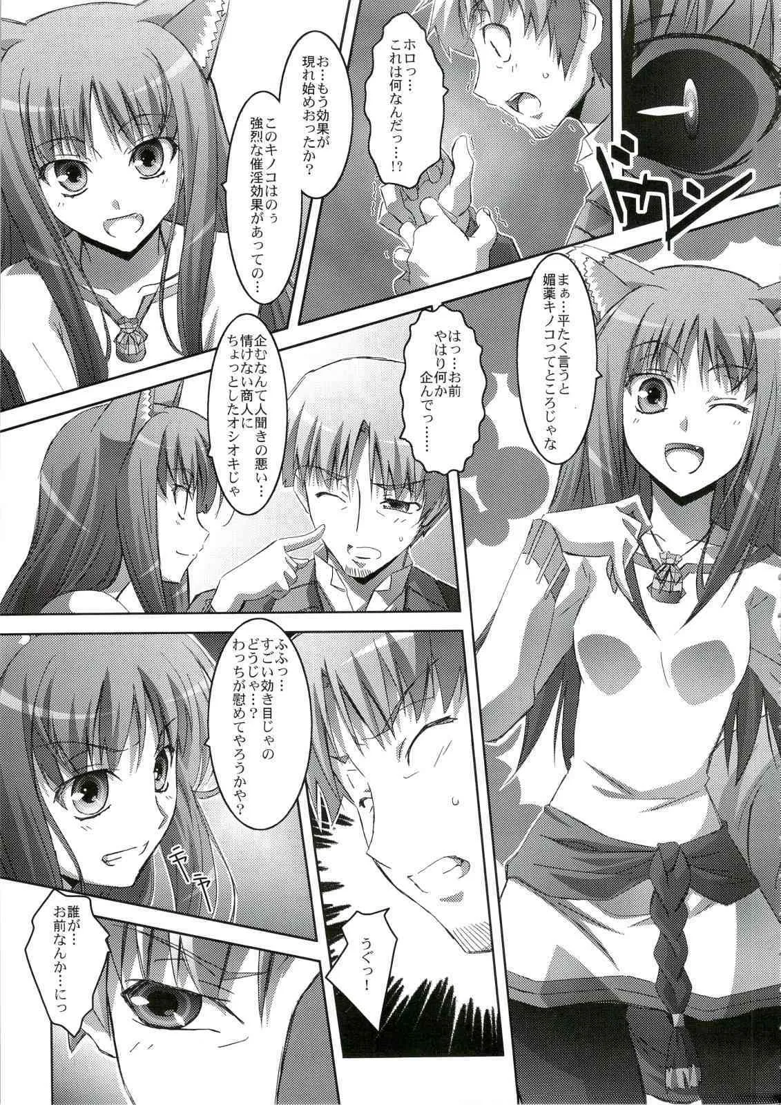 (C74) [まひる亭 (泉まひる)] ほろんホロろん (狼と香辛料)_10