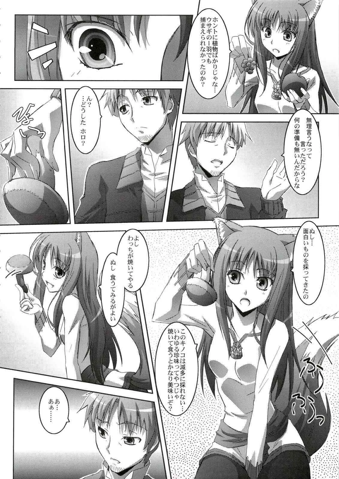 (C74) [まひる亭 (泉まひる)] ほろんホロろん (狼と香辛料)_7