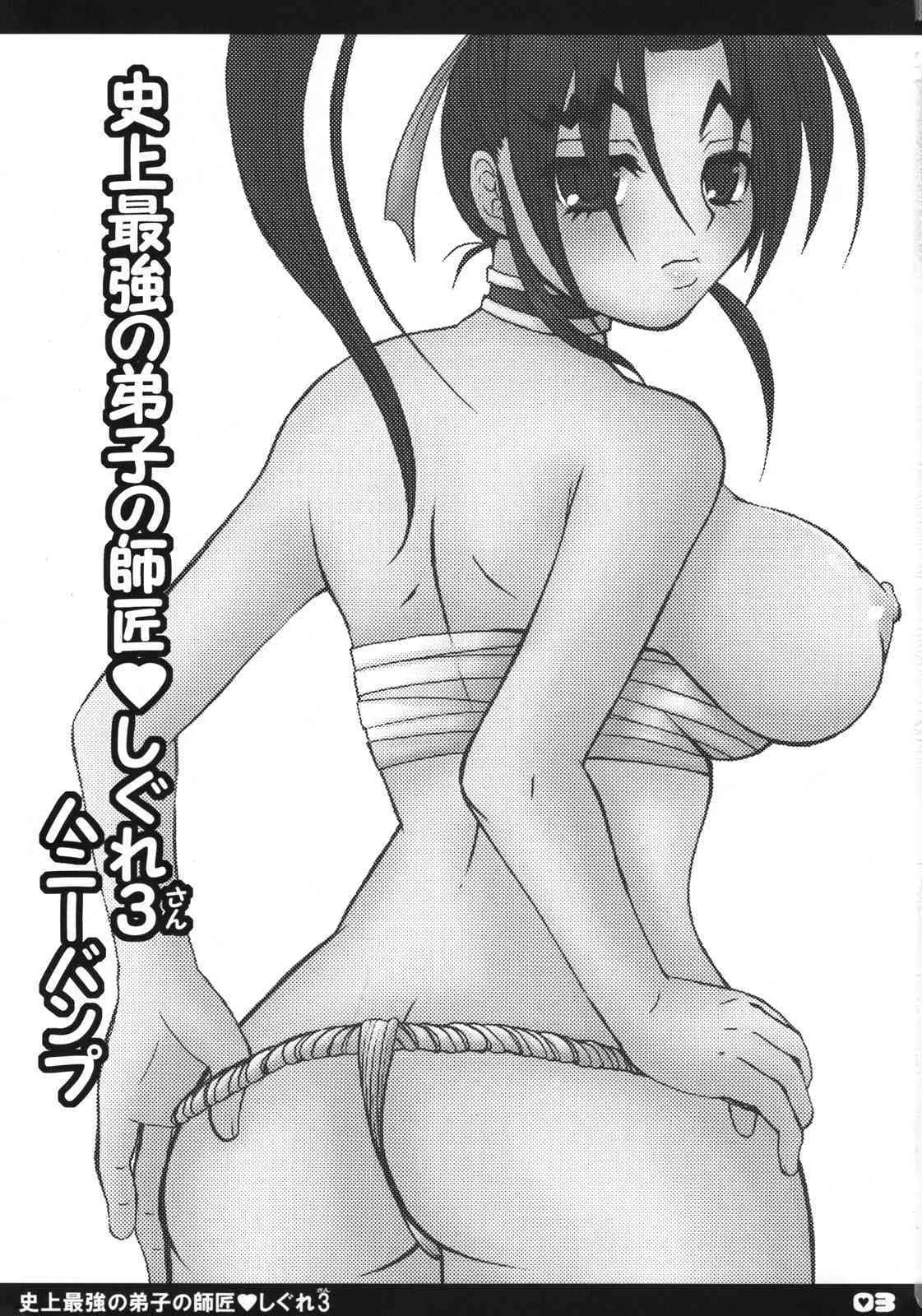 (巨乳っ娘6) [ハニーバンプ (中津川みのる)] 史上最強の弟子の師匠 しぐれ 3 (史上最強の弟子ケンイチ)_2